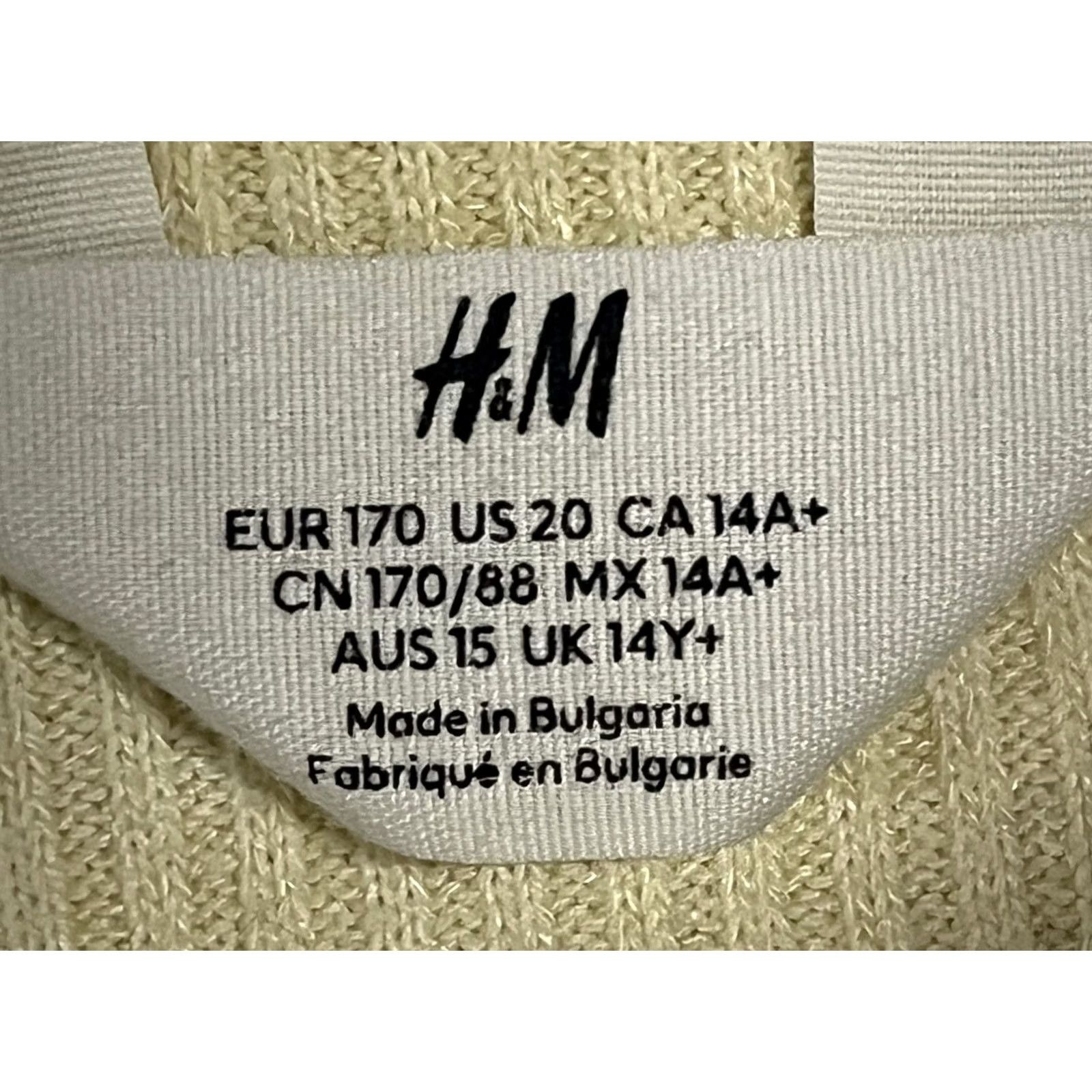 H&M H&M Tank Yellow Women S Size 20 Small See All Pics Tank Top Shirt Womens 20 Yellow S Size S / US 4 / IT 40 - 5 Thumbnail