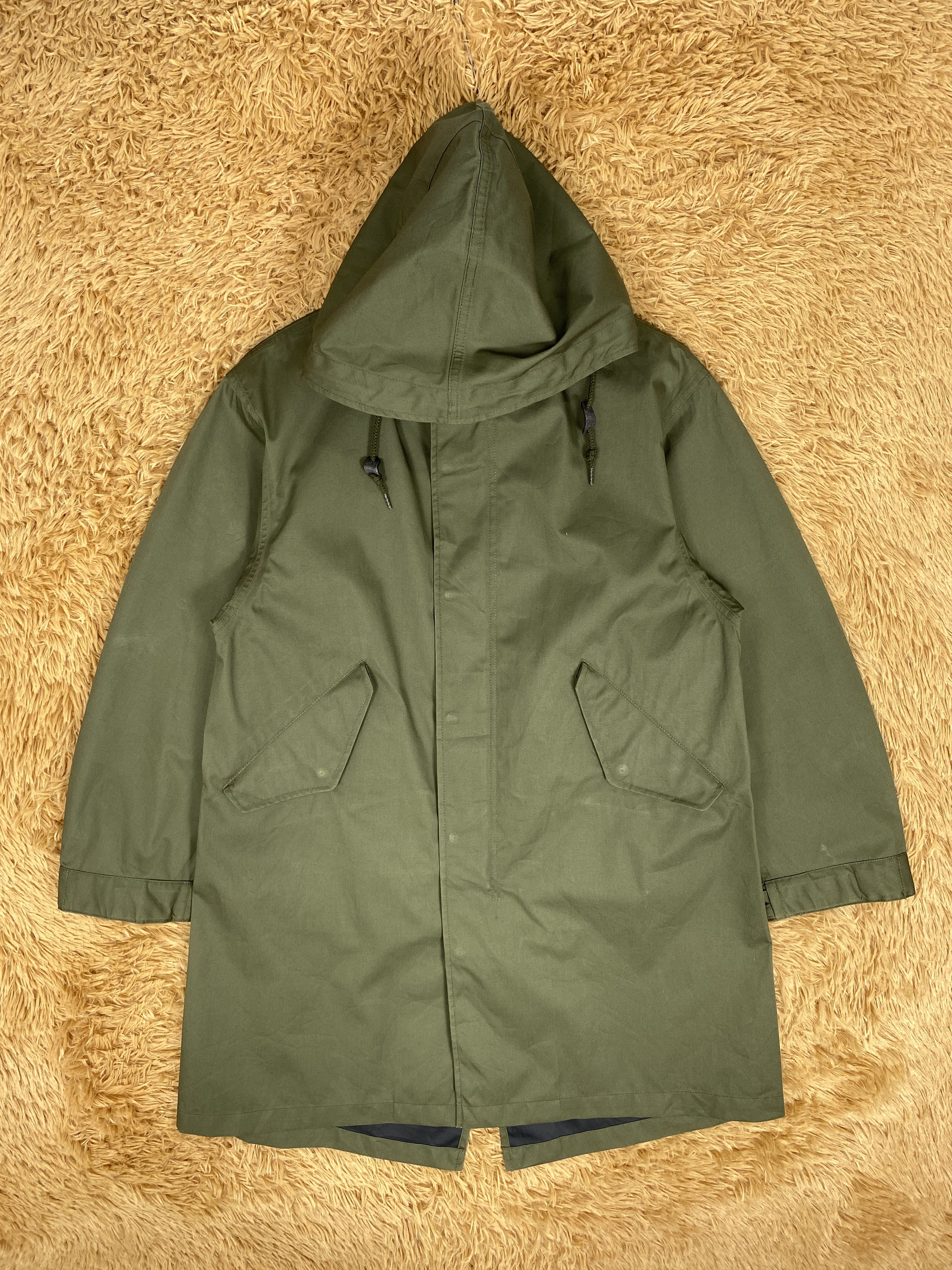 Uniqlo Vintage Uniqlo Hoodie Long Utility Jacket J2299 Size US S / EU 44-46 / 1 - 1 Thumbnail