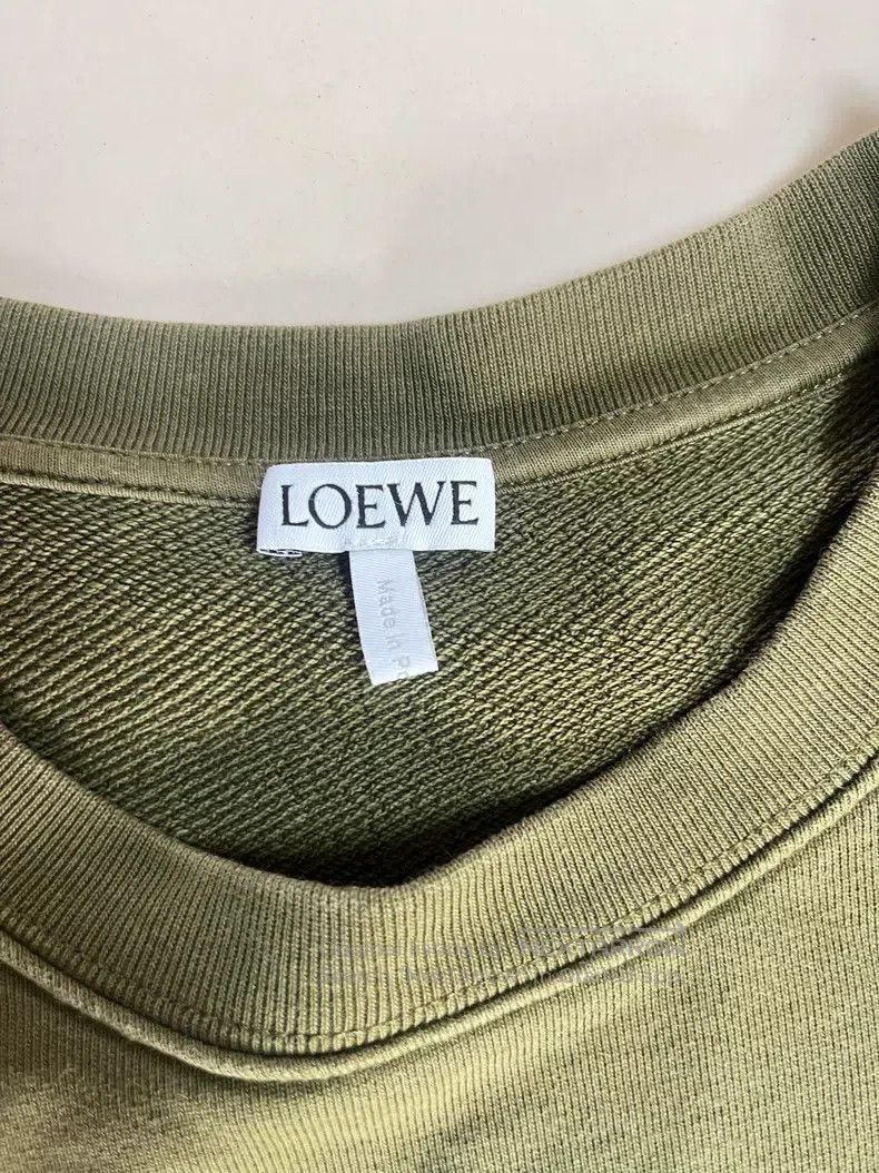 Loewe Loewe Men's Hoodie, Green Size US L / EU 52-54 / 3 - 3 Thumbnail