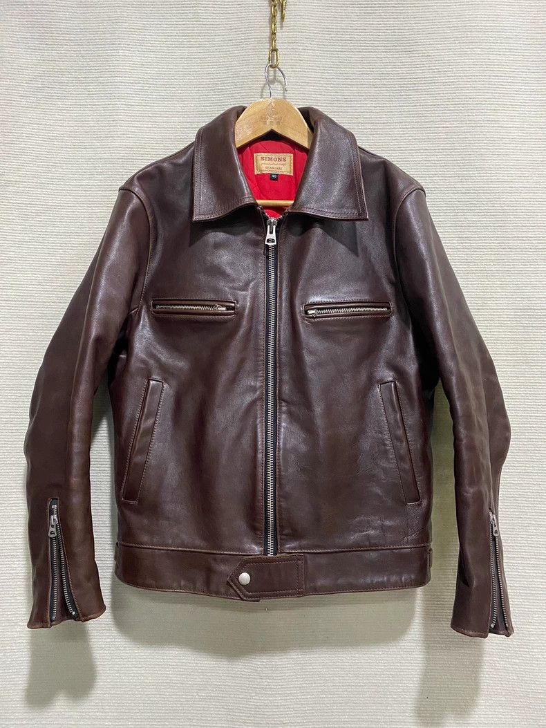 Raf simons Classic motorcycle leather jacket