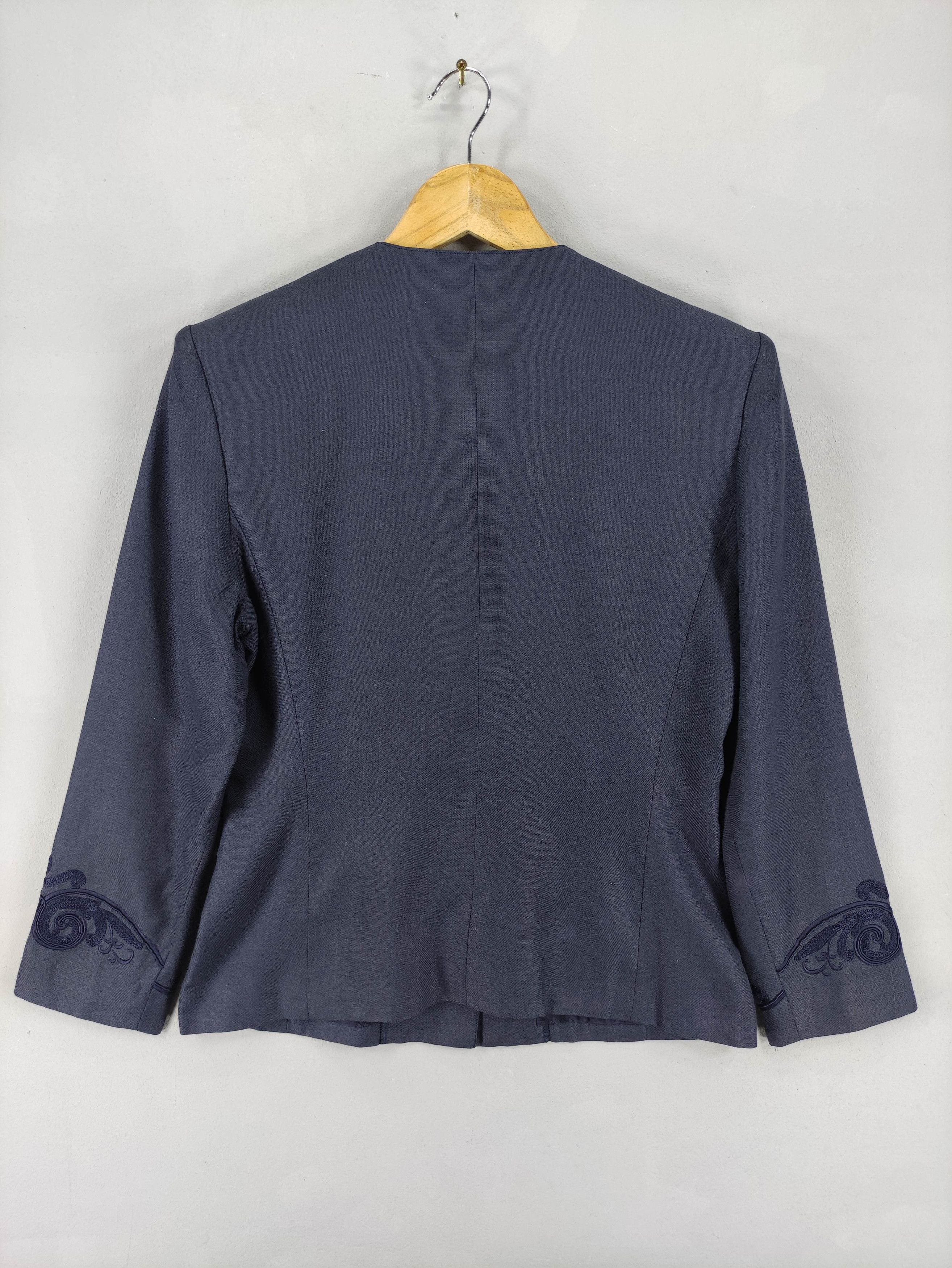 Vintage Vintage Belle Vogue Flowers Embroidered Jacket Size S / US 4 / IT 40 - 9 Thumbnail