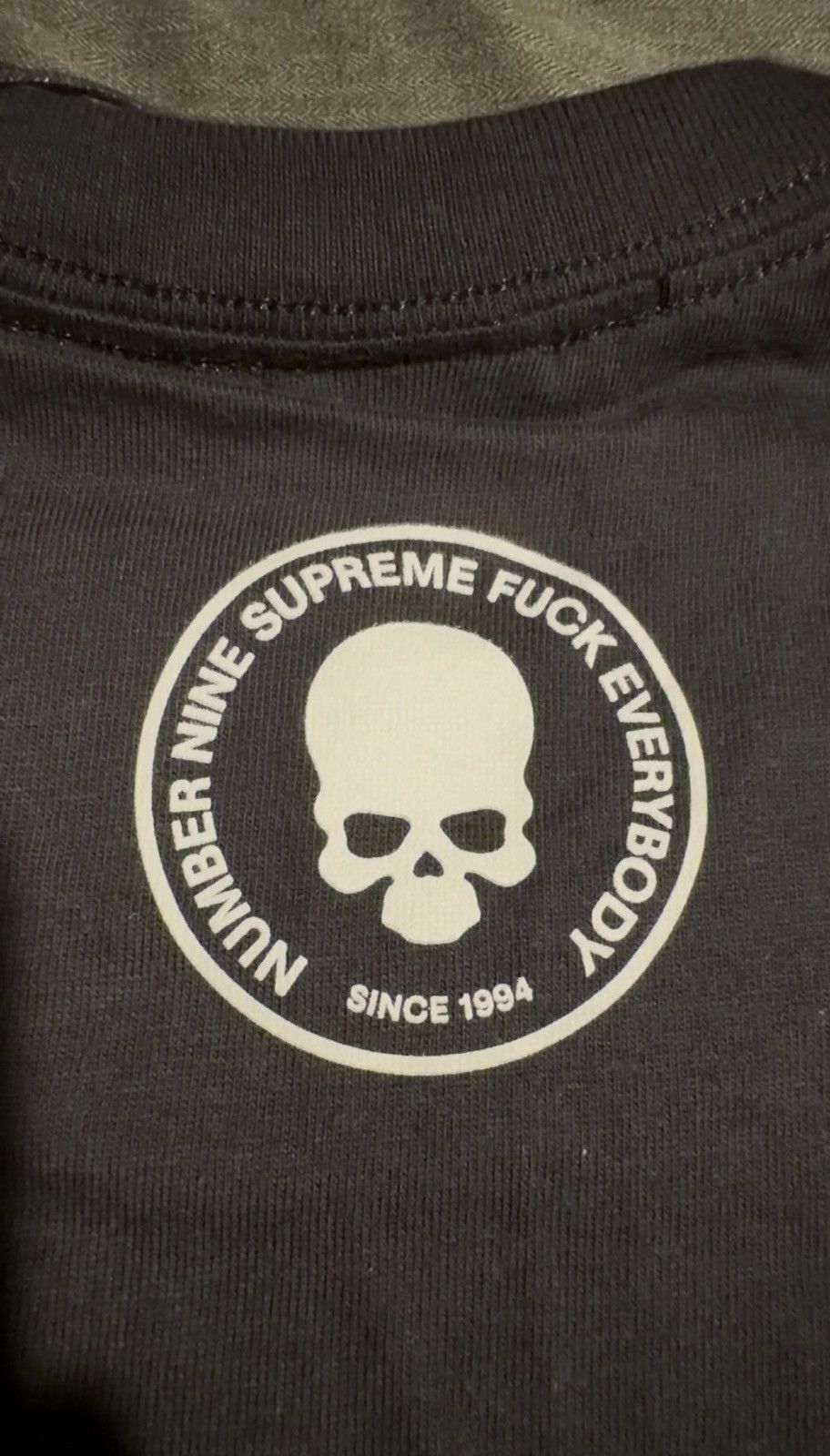 Number (N)ine × Supreme FW25 Manson Tee Size US L / EU 52-54 / 3 - 4 Thumbnail