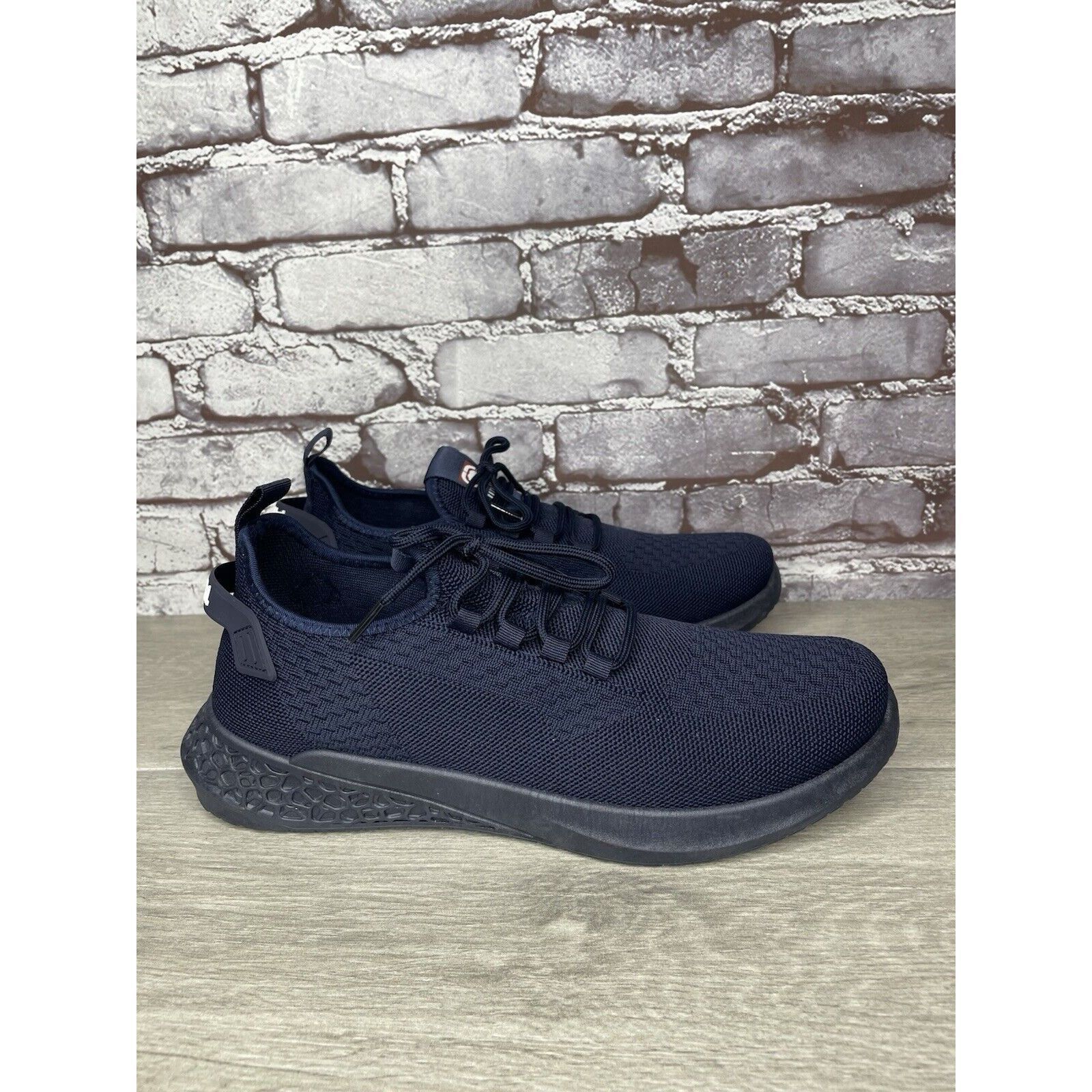 Ecko Unltd. Ecko Unltd Navy Blue Textile Fabric Lace Up Athletic Sneaker Size US 12 / EU 45 - 8 Thumbnail