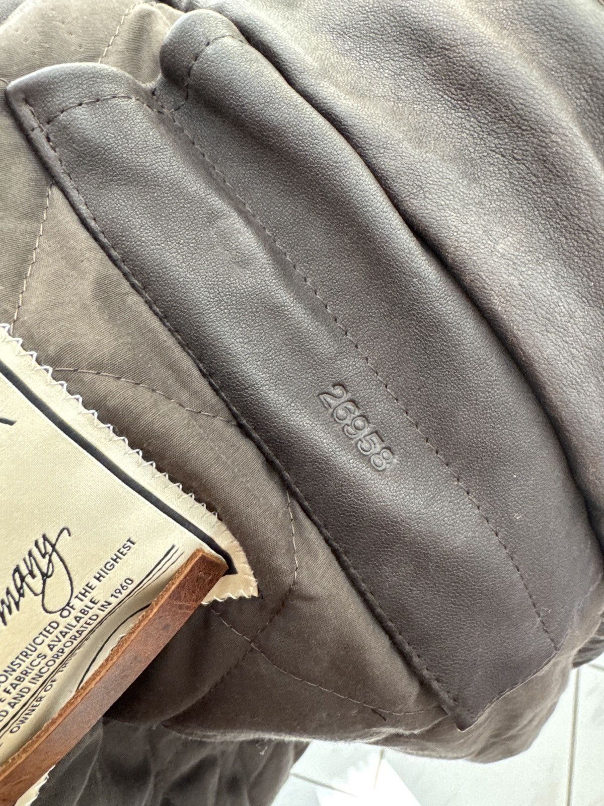 Other Heinz Bauer Leather jacket Size US L / EU 52-54 / 3 - 9 Thumbnail