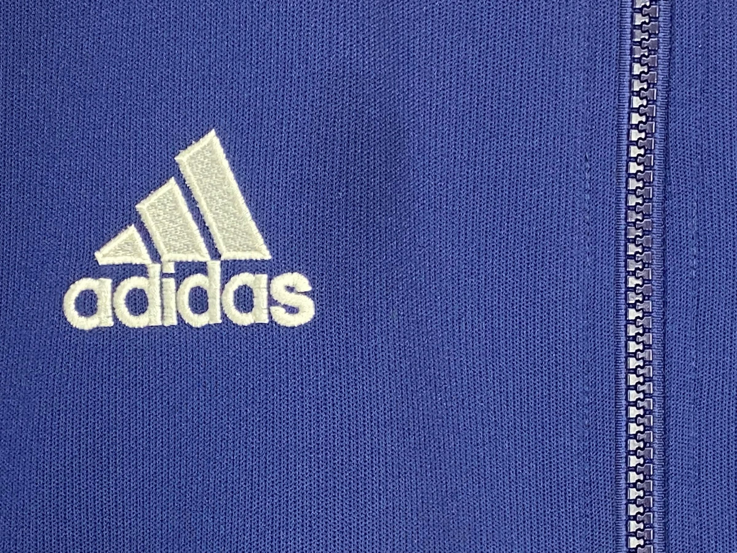 Adidas × Vintage Vintage Adidas Track Jacket Blue - Retro Sportswear Zip-Up Size US S / EU 44-46 / 1 - 8 Thumbnail