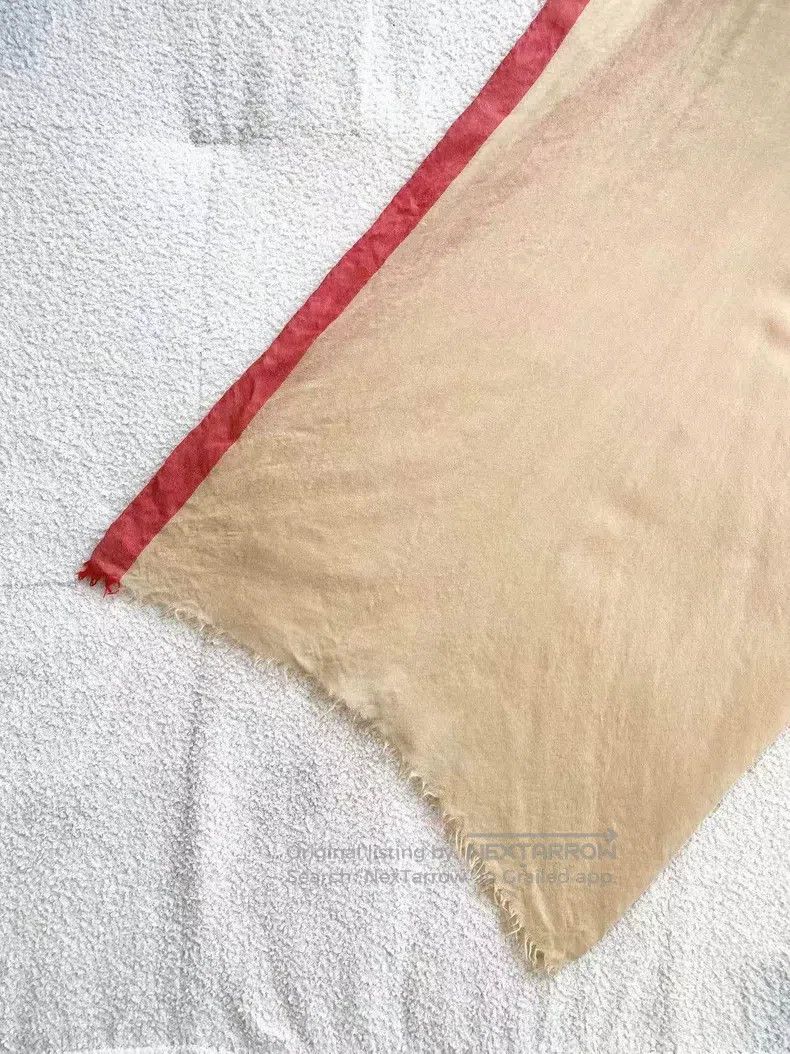 Hermes Hermes size M Cashmere Brown Shawl Size ONE SIZE - 3 Thumbnail