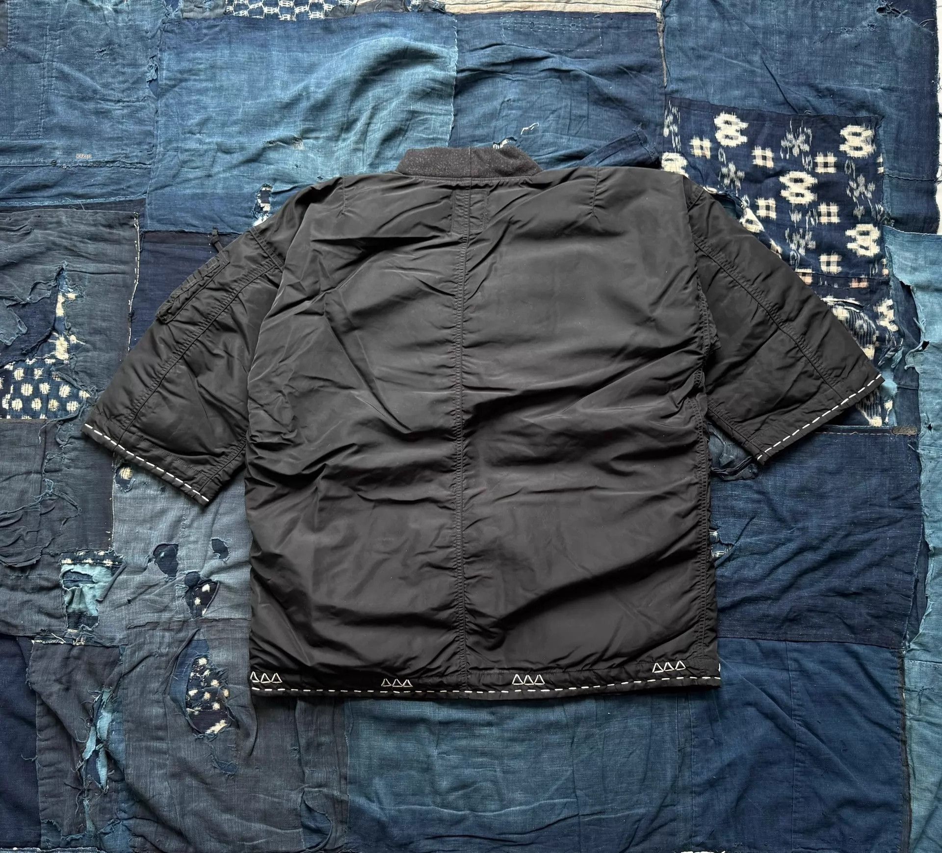Visvim Black Lightweight Short Sleeve Jacket Size US XL / EU 56 / 4 - 3 Thumbnail