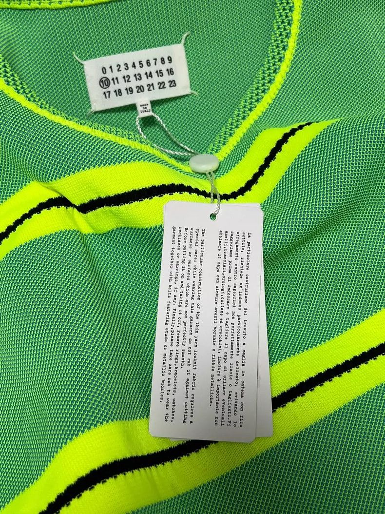 Maison Margiela Maison Margiela Knitted silhouette short sleeves Size US S / EU 44-46 / 1 - 4 Thumbnail