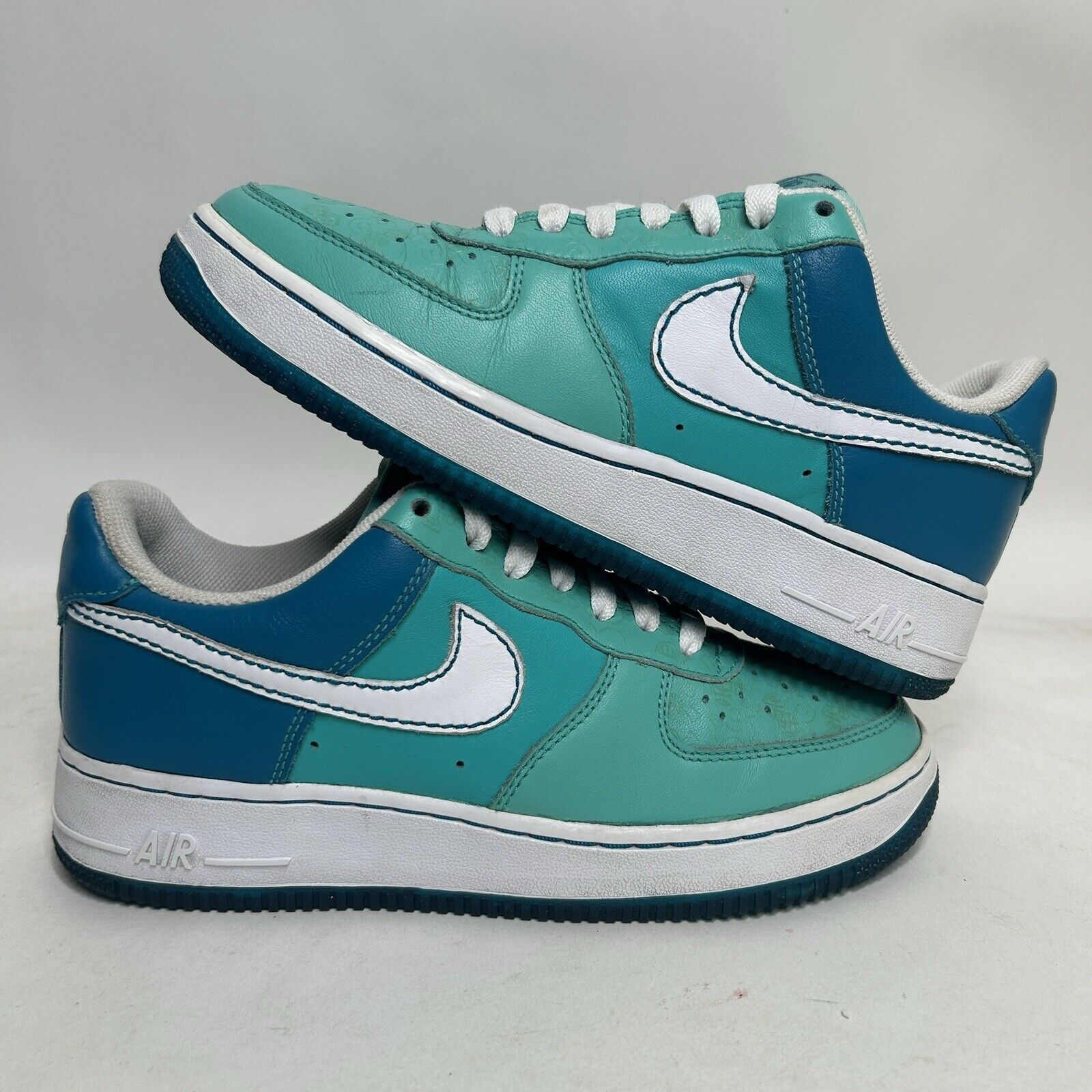 Nike Nike Air Force 1 07’ WMNS “Azure Teal Tropical” 2024 Size US 7.5 / IT 37.5 - 1 Thumbnail