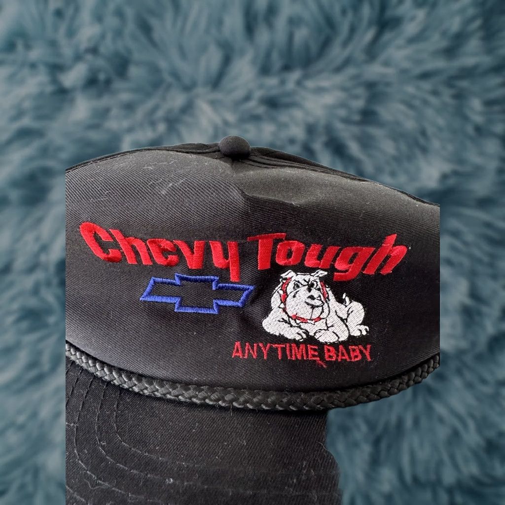 Etro VINTAGE Chevy Trucks Hat Retro 80s Snapback Cap Black Cotton AJD Men One Size Size ONE SIZE - 1 Thumbnail