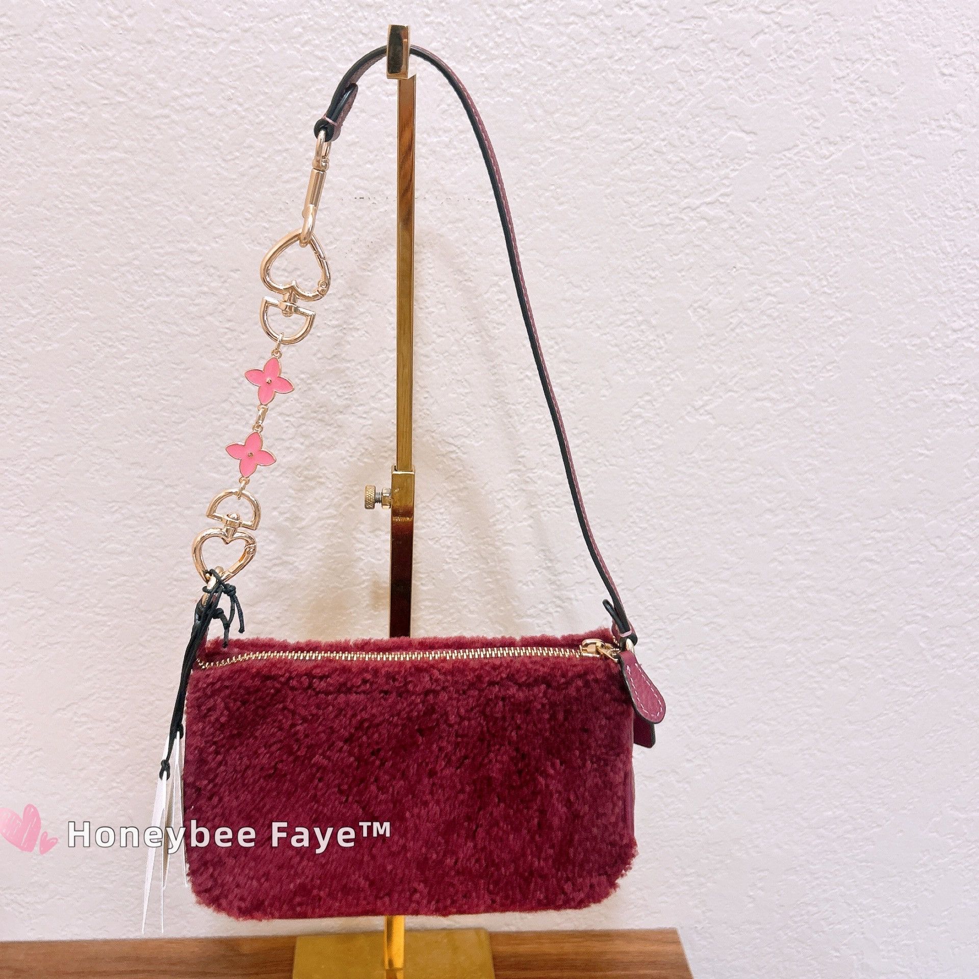 Coach NWT Coach Nolita 19 In Shearling With Coach Motif CE691 Size ONE SIZE - 4 Thumbnail