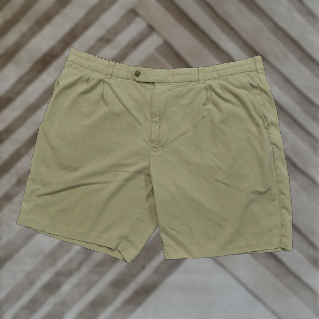 Tommy Bahama Tommy Bahama Shorts Mens 42 Tan Khaki Silk Chino Casual Adult Size US 42 / EU 58 - 1 Thumbnail