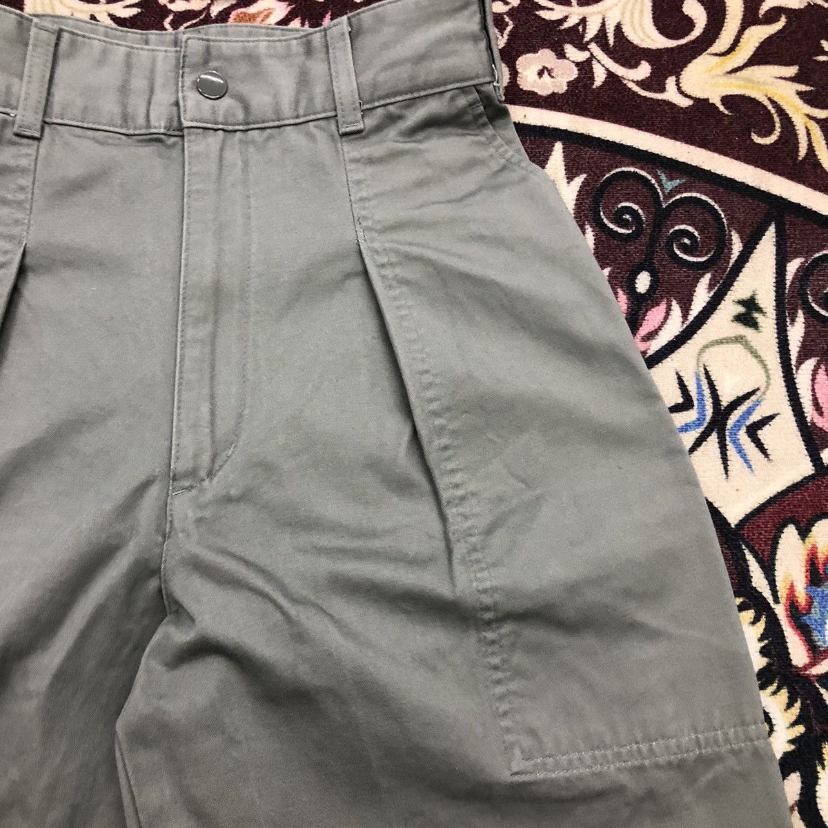 Christophe Lemaire × Japanese Brand × Uniqlo Uniqlo X Lemaire Pleated Baker Fatigue Pants Size 25" / US 0 / IT 36 - 8 Thumbnail