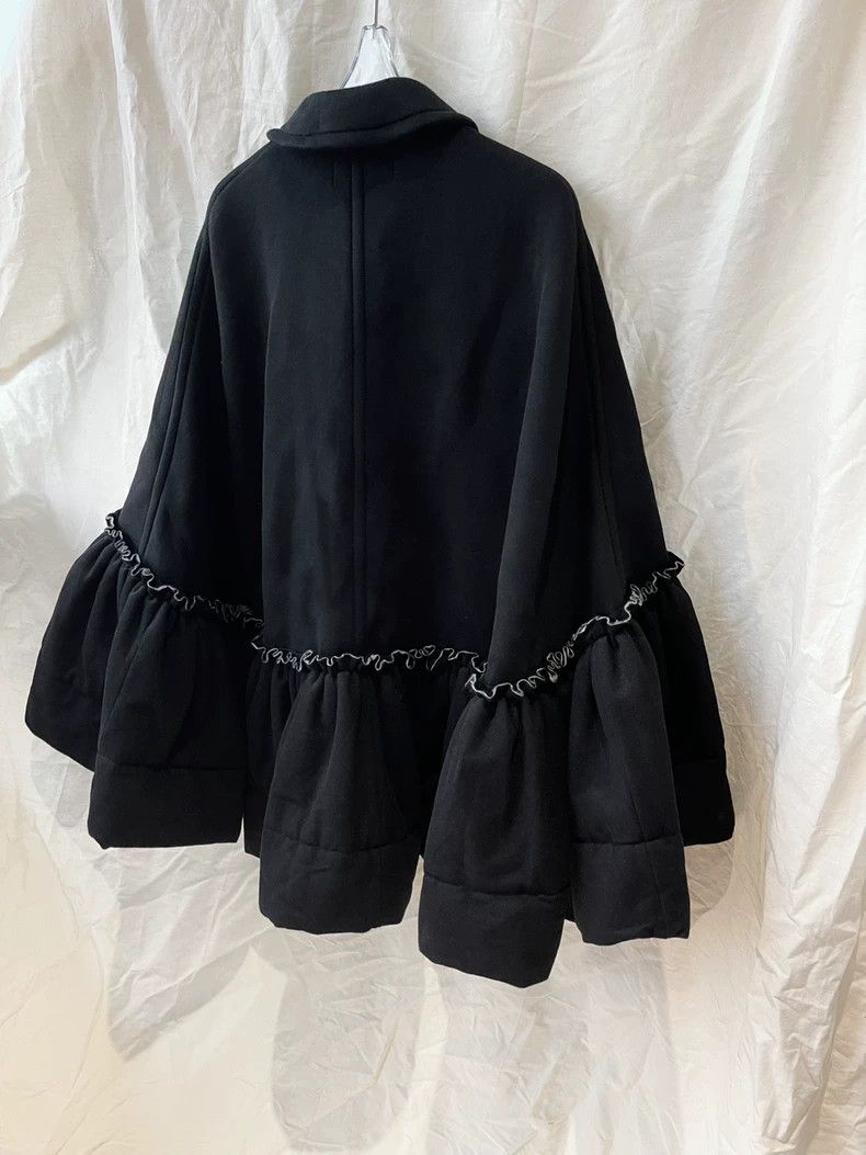 Comme des Garcons Comme Des Garcons Black petal ruffled hem large round butt Size S / US 4 / IT 40 - 6 Thumbnail