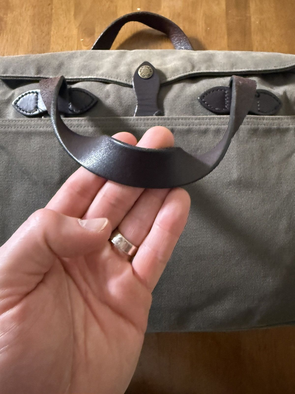 Filson Filson 256 Original Briefcase Otter Green USA Size ONE SIZE - 10 Thumbnail