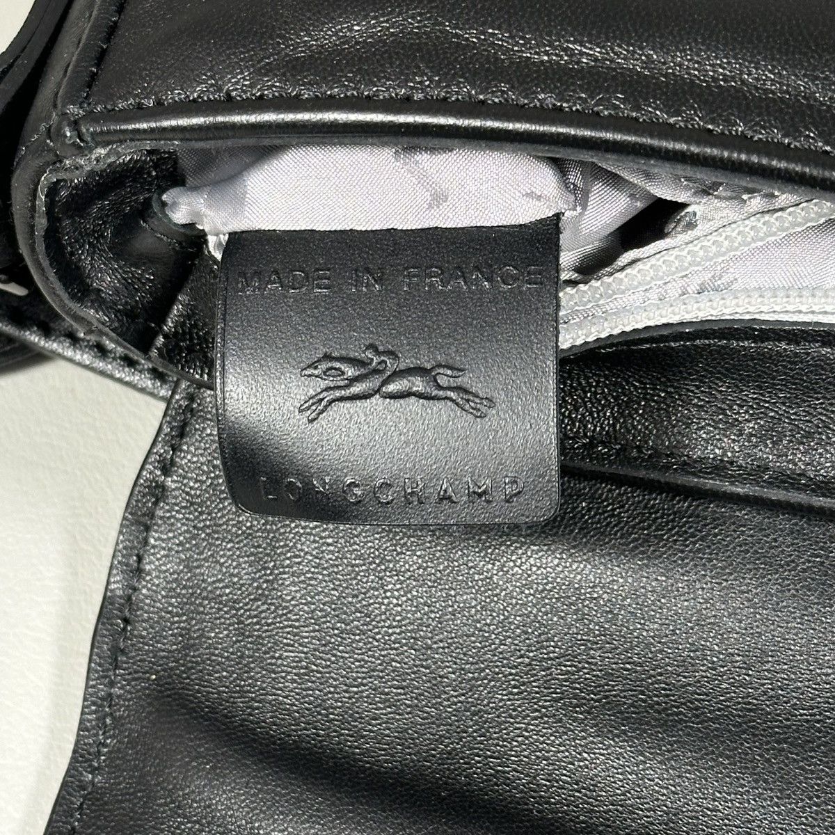Longchamp Longchamp Small Leather Flap Convertible Shoulder Bag Size ONE SIZE - 11 Thumbnail