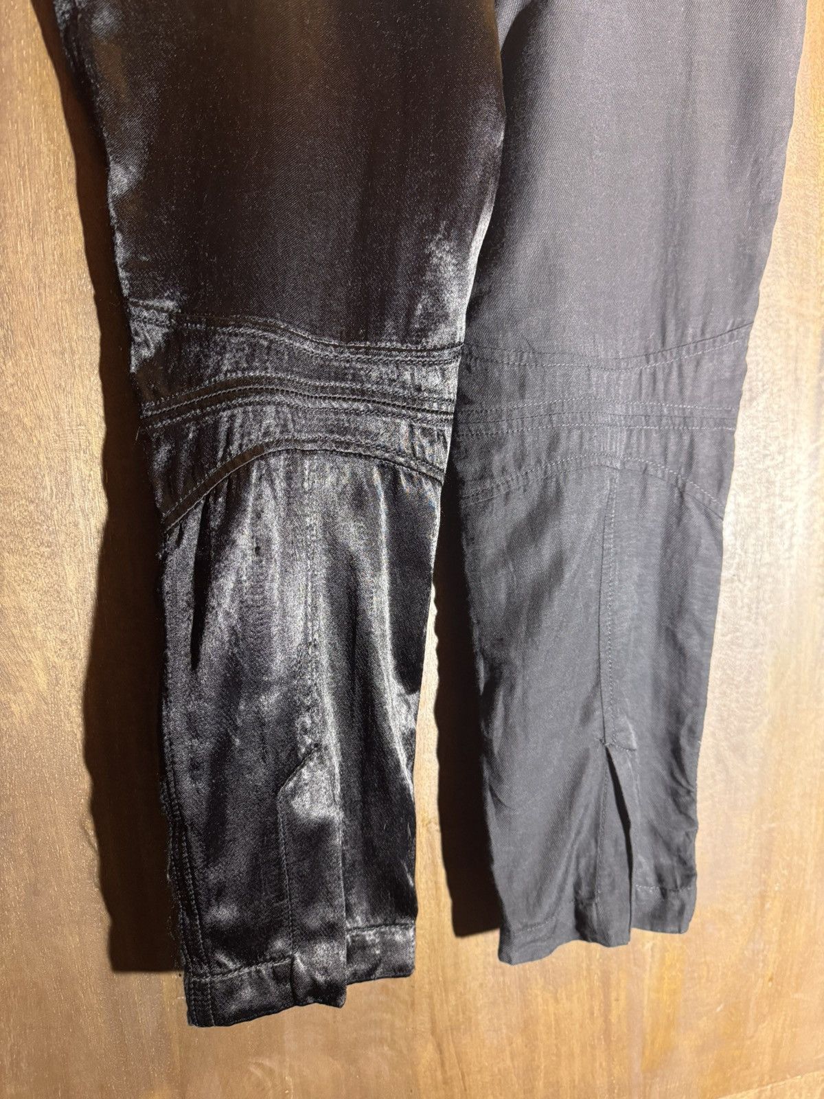 Haider Ackermann haider ackermann patchwork satin joggers biker pants 38 Size 27" / US 4 / IT 40 - 6 Thumbnail