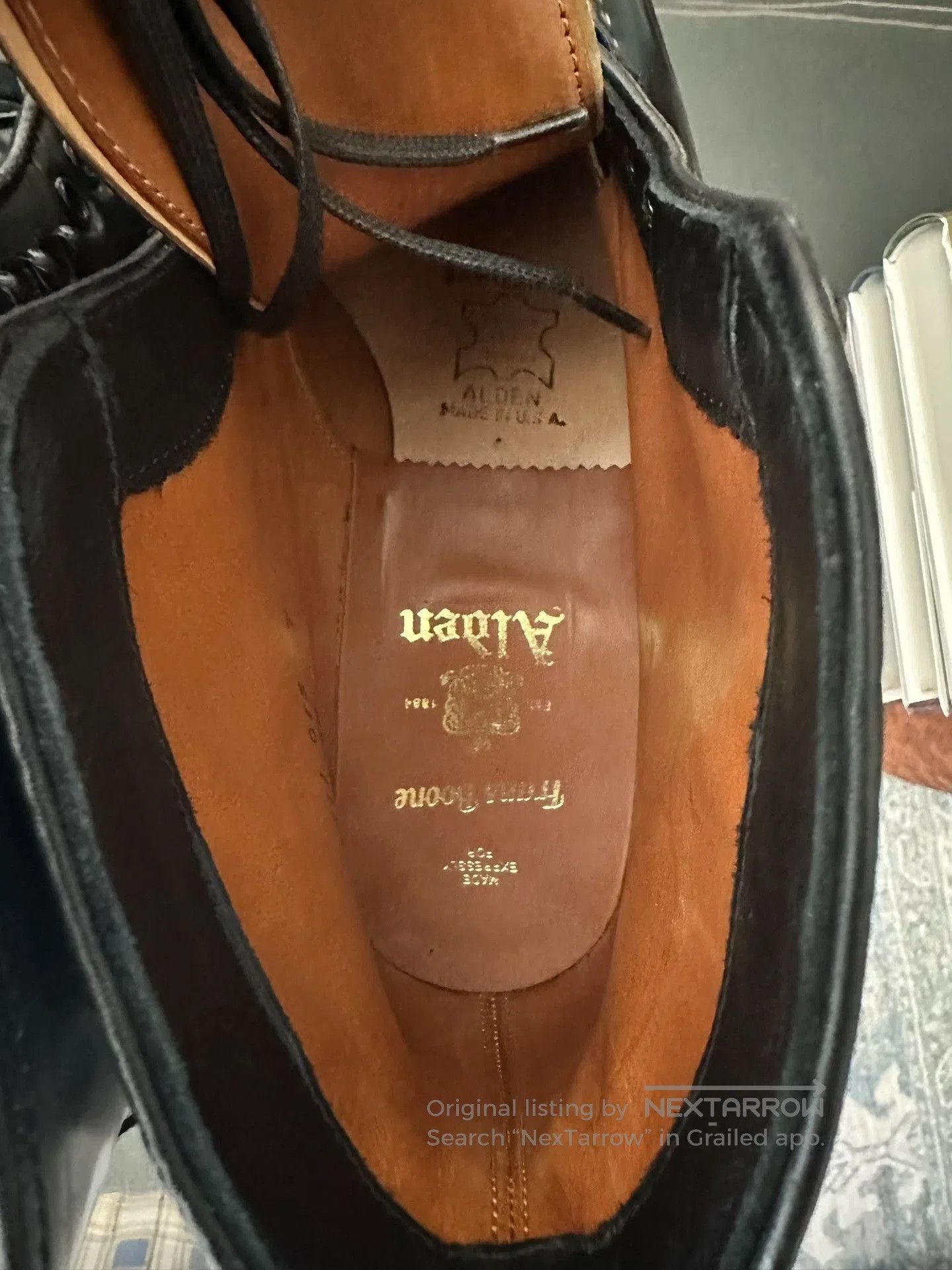 Alden Alden Black Shell Cordovan Indy Boots. Size US 8 / EU 41 - 5 Thumbnail
