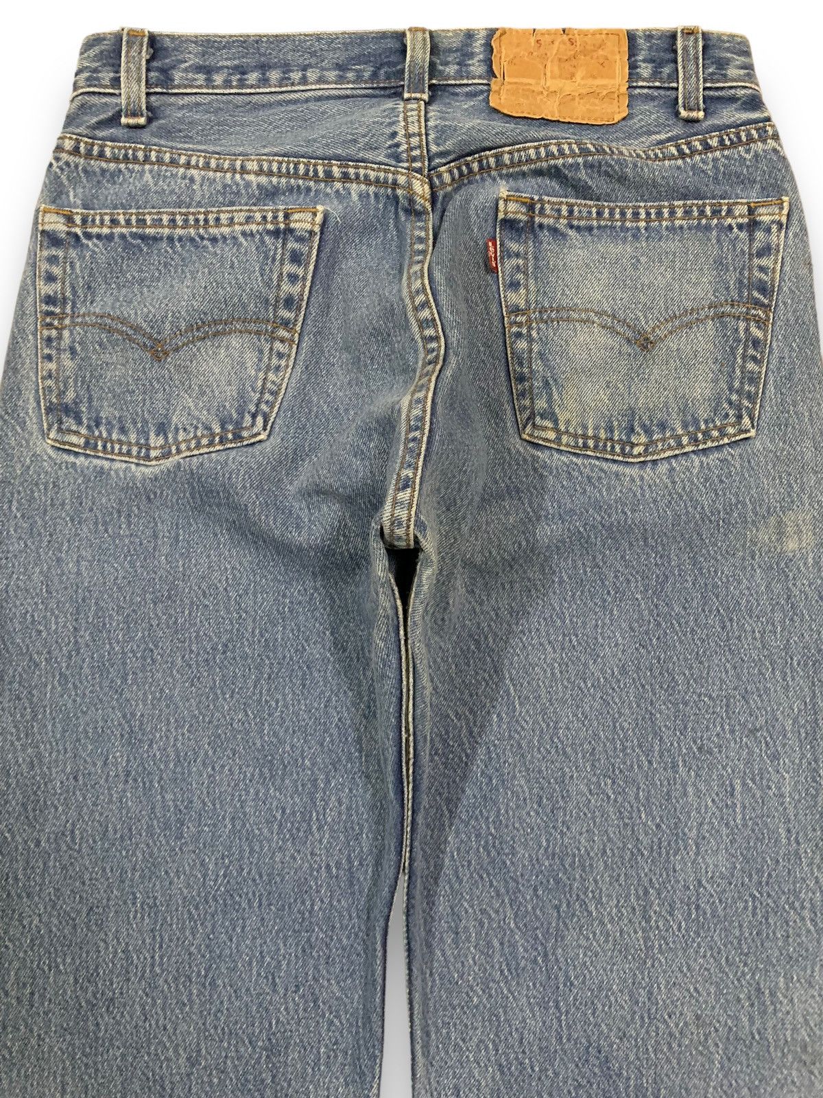 Levi's Vintage 90s Levis 501 Button Fly Faded Jeans Made in USA Size US 30 / EU 46 - 11 Thumbnail