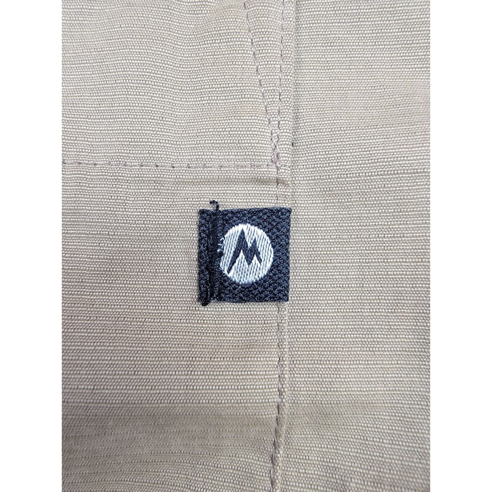 Marmot Marmot Shirt Mens Large Tan Short Sleeve Button Up Outdoor Hiking Performance Shirt Size US L / EU 52-54 / 3 - 5 Thumbnail