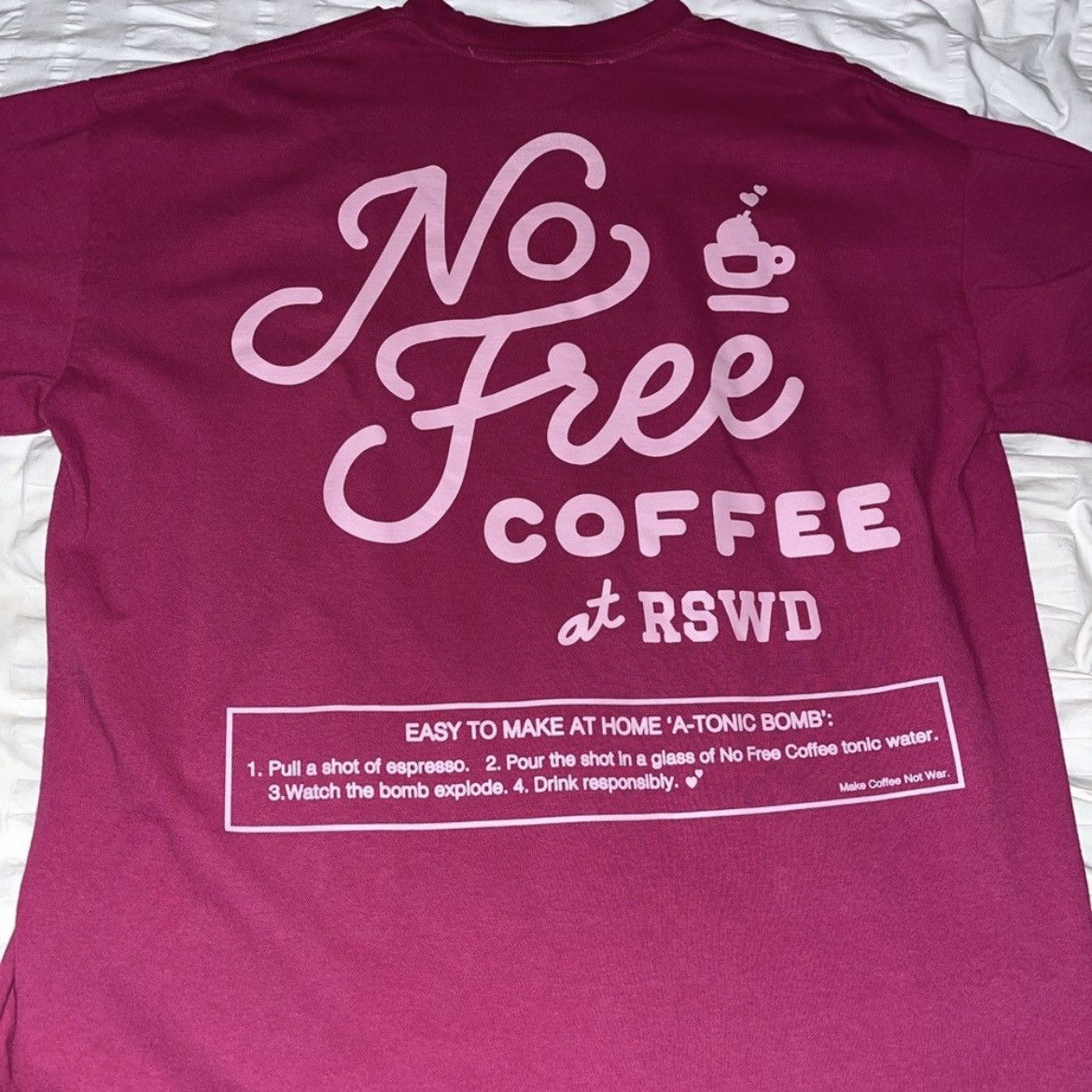 The Hundreds No Free Coffee x The Hundreds Tonic Tee Size US L / EU 52-54 / 3 - 2 Thumbnail