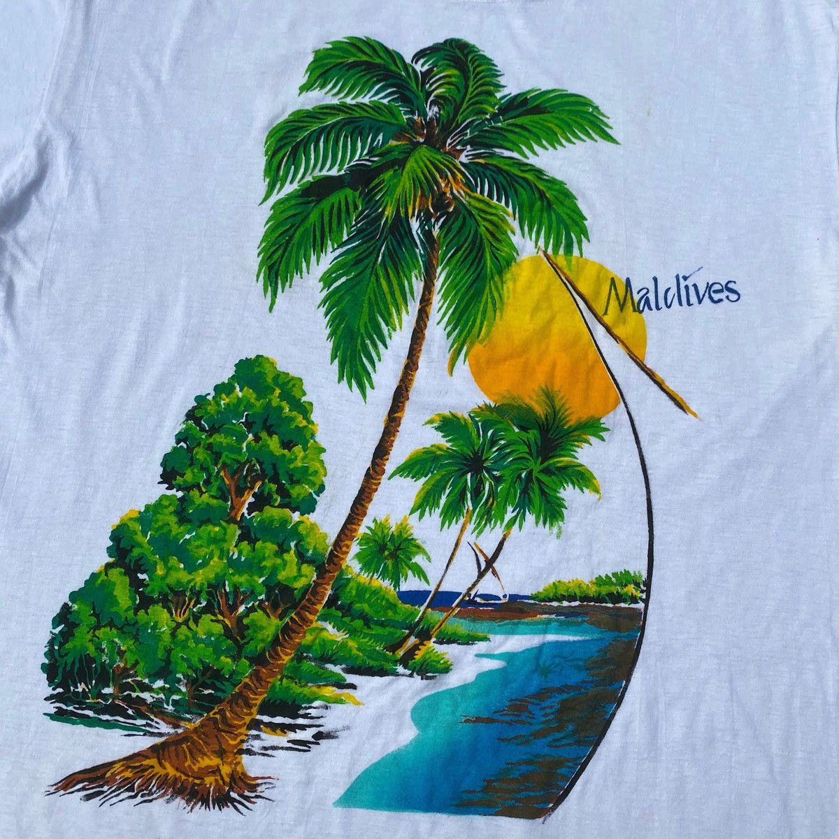 Vintage RARE ‼️ Vintage Maldives Size US M / EU 48-50 / 2 - 2 Thumbnail