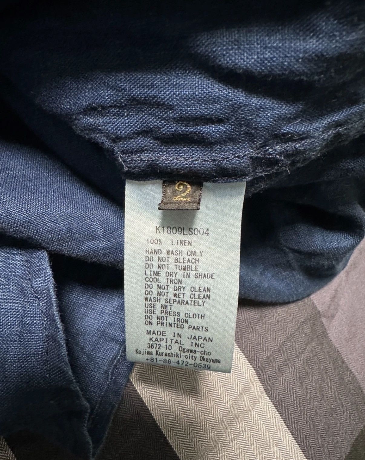 Kapital Kapital men’s shirt Size US M / EU 48-50 / 2 - 6 Thumbnail