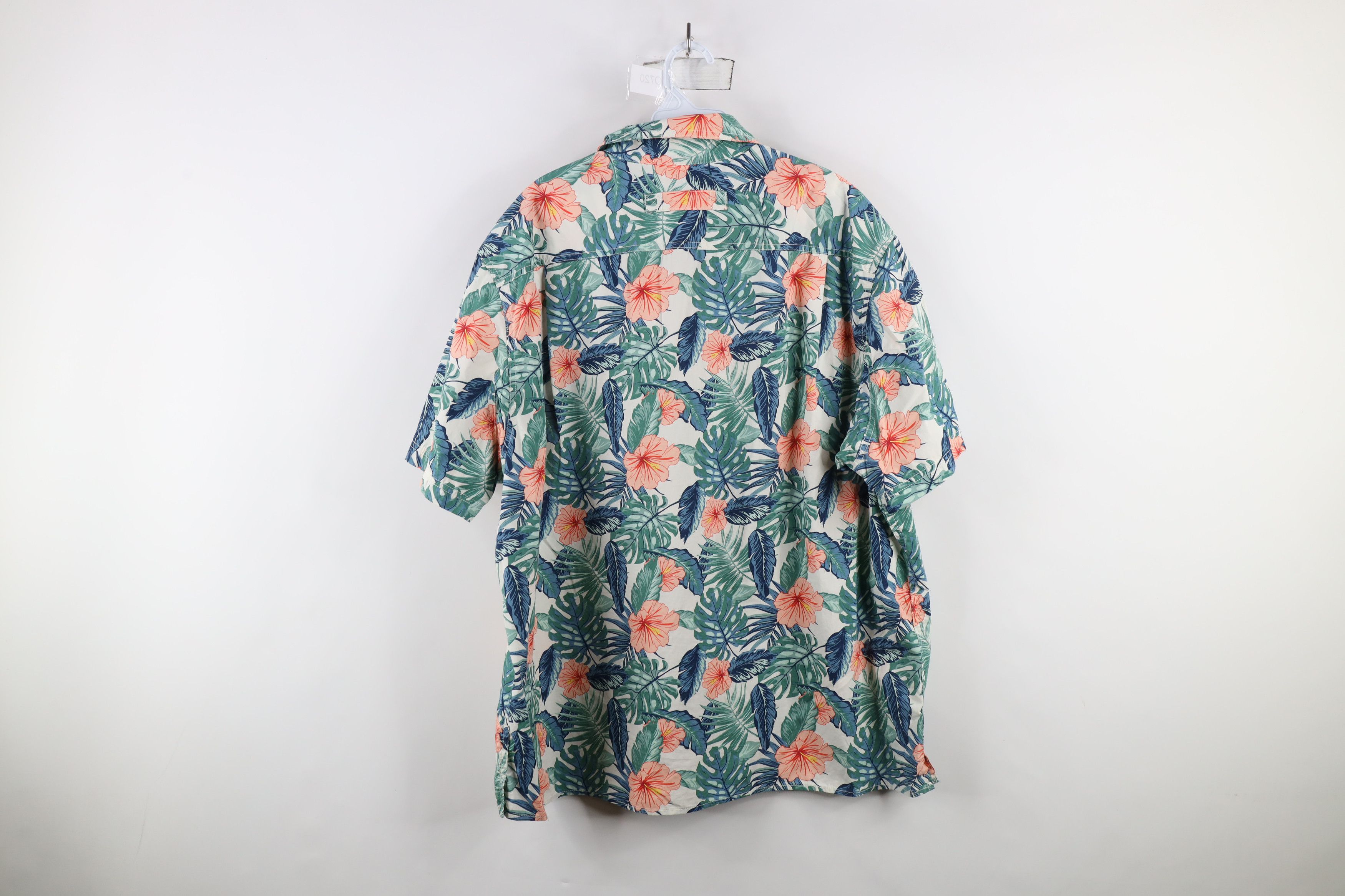 Duluth Trading Company × Vintage Duluth Trading Co BBQ Flower Hawaiian Collared Button Shirt Size US XL / EU 56 / 4 - 7 Thumbnail
