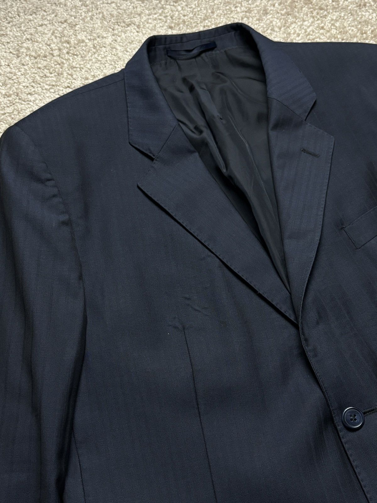Ermenegildo Zegna Ermenegildo Zegna wool suit blazer & pants set vintage Size 46R - 5 Thumbnail