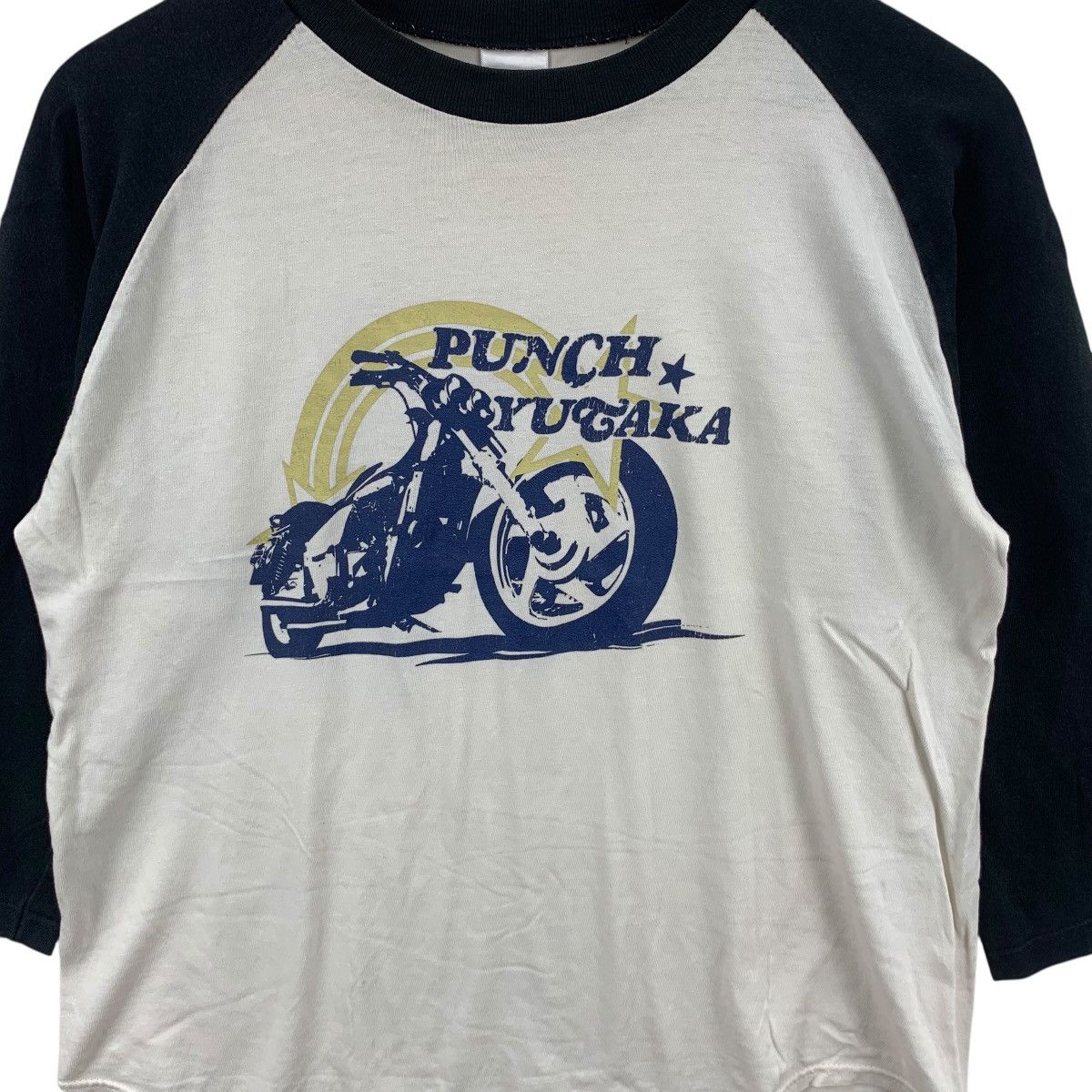 Other PUNCH YUTAKA Japan Musician Motorcyle Raglan Tee Shirt Size US M / EU 48-50 / 2 - 5 Thumbnail
