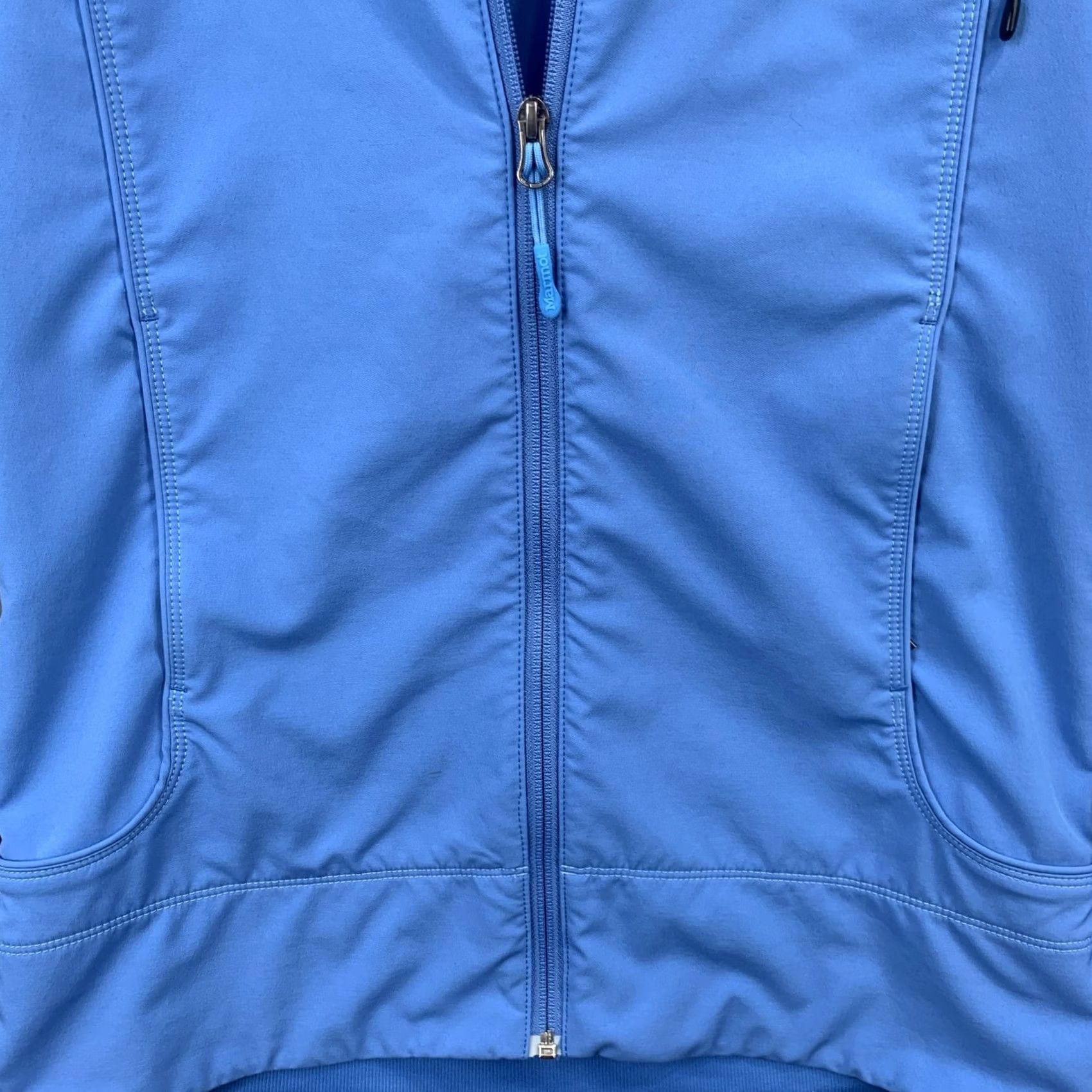 Marmot Marmot Jacket Womens Size M light blue Zip Pockets Lightweight Soft Shell M3 Size M / US 6-8 / IT 42-44 - 4 Thumbnail