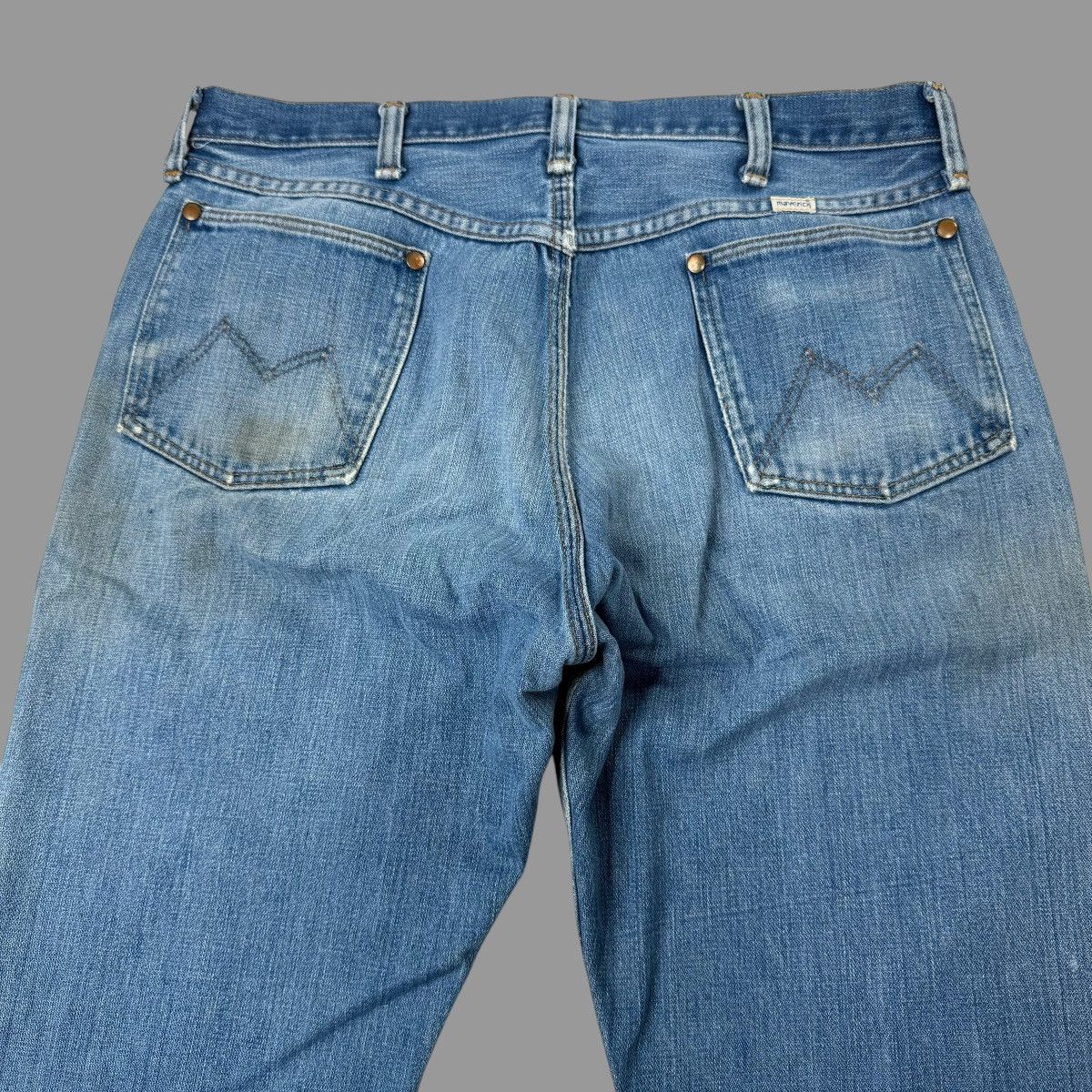 Vintage Vintage faded 1970s jeans Size US 34 / EU 50 - 4 Thumbnail