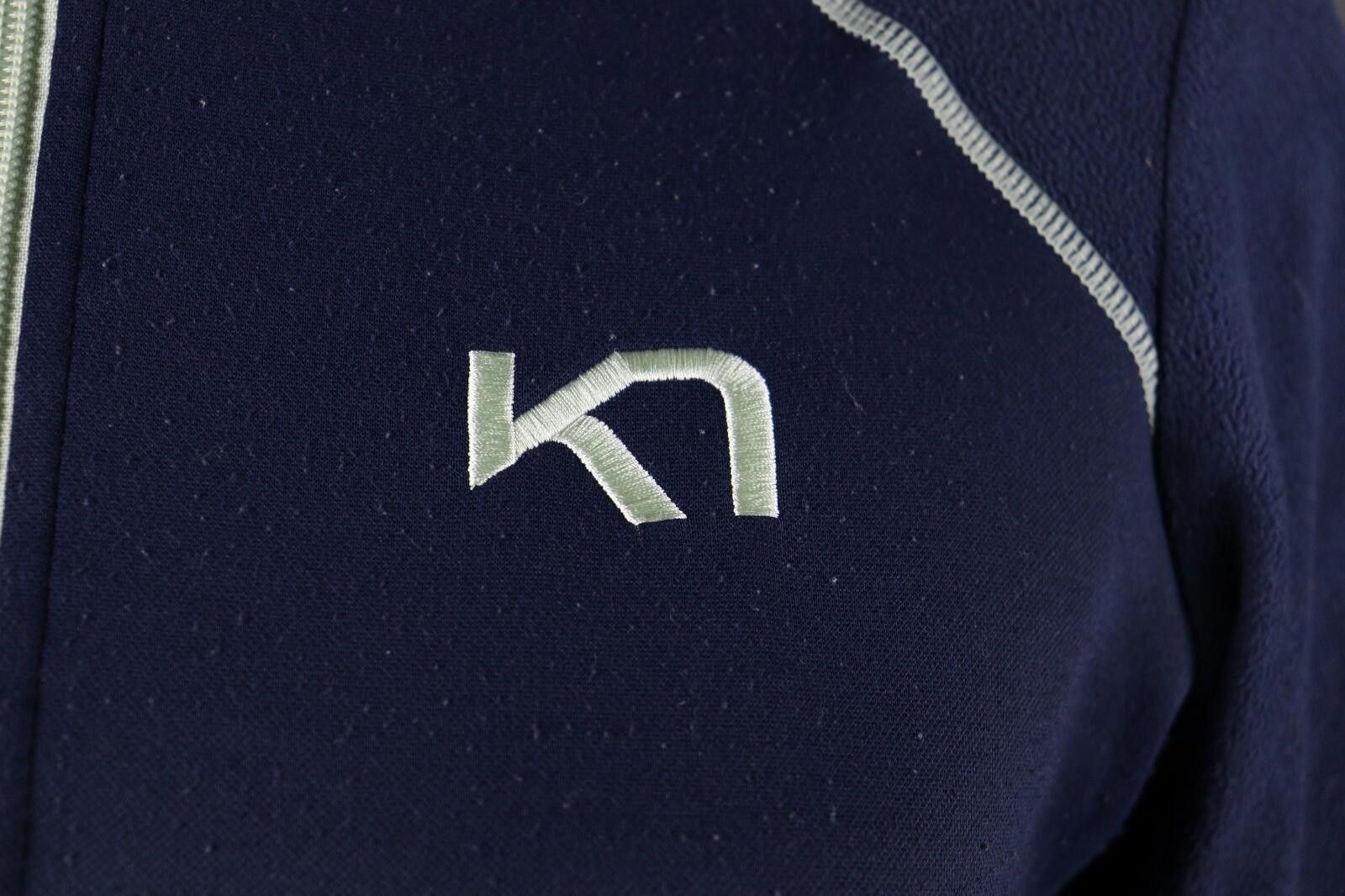 Designer Kari Traa Blue Full Zip Fleece Sweater Size S Size S / US 4 / IT 40 - 6 Thumbnail