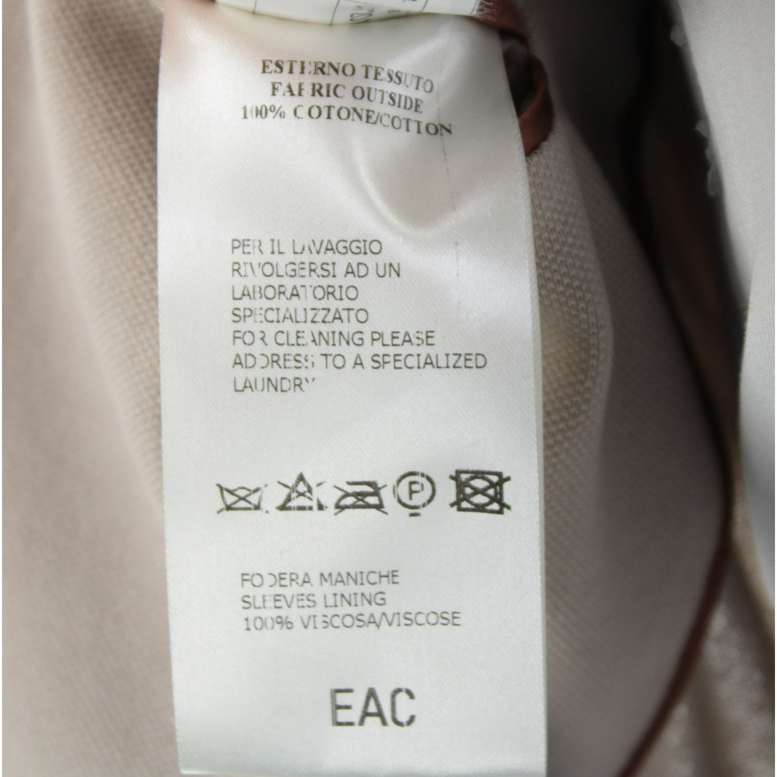Other Mandelli Sport Coat Size 36 US in Beige Size 36R - 9 Thumbnail