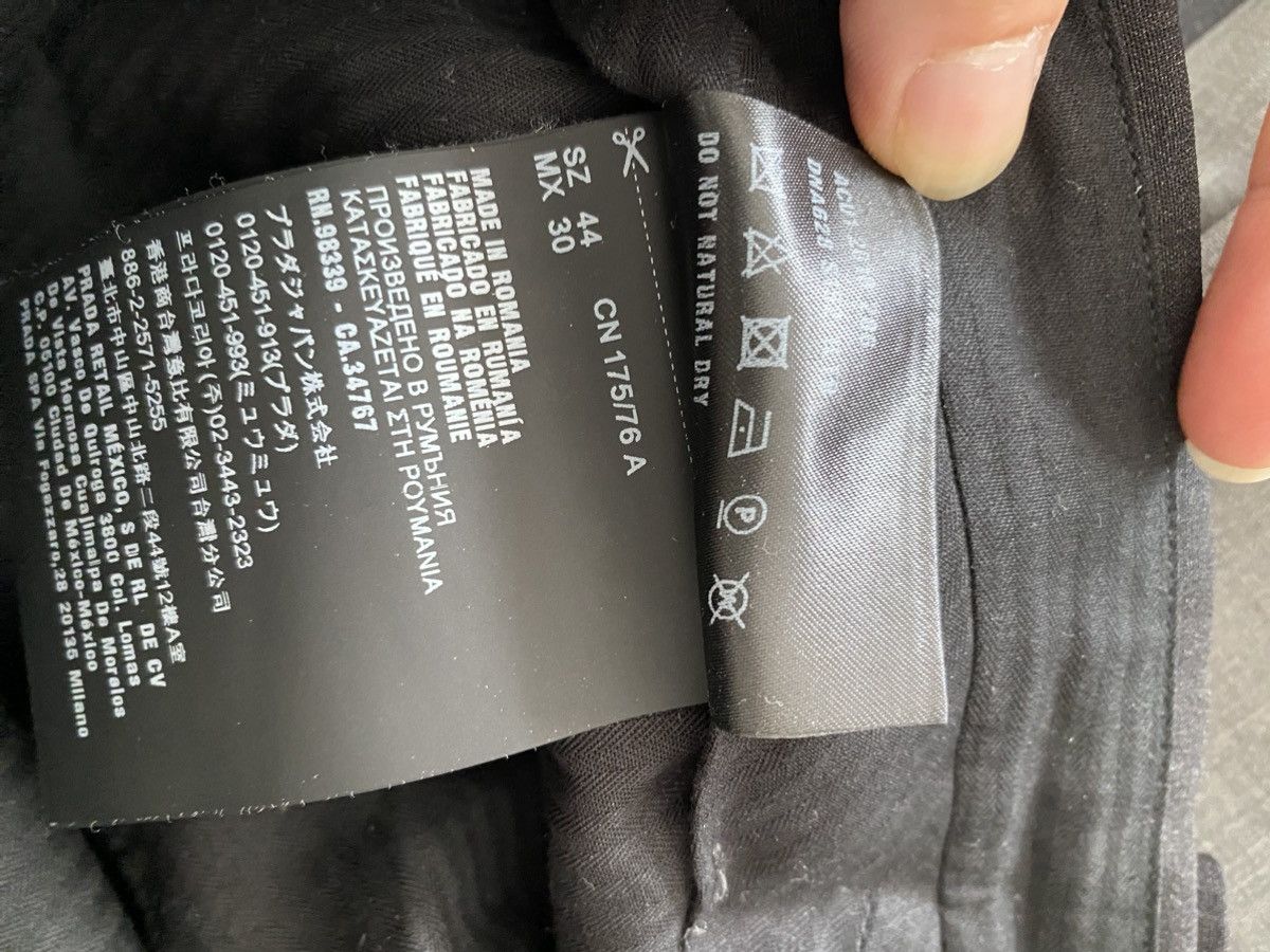 Prada Prada slim uniform trousers Size US 26 / EU 42 - 8 Thumbnail