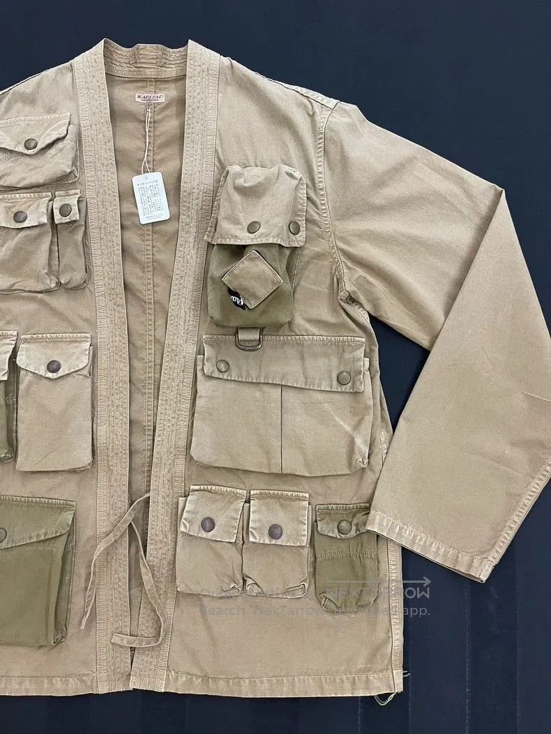 Kapital KAPITAL Functional Fishing Jacket Coat. Size US XL / EU 56 / 4 - 5 Thumbnail