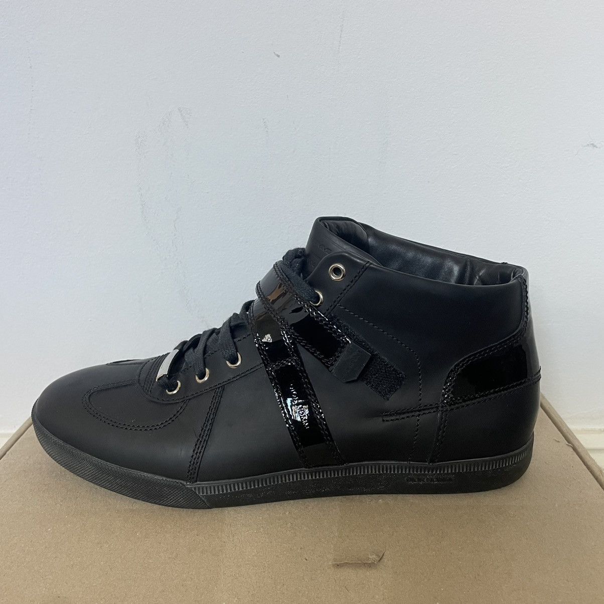 Dior × Hedi Slimane Dior Homme luster 2003AW boxing sneakers | Grailed