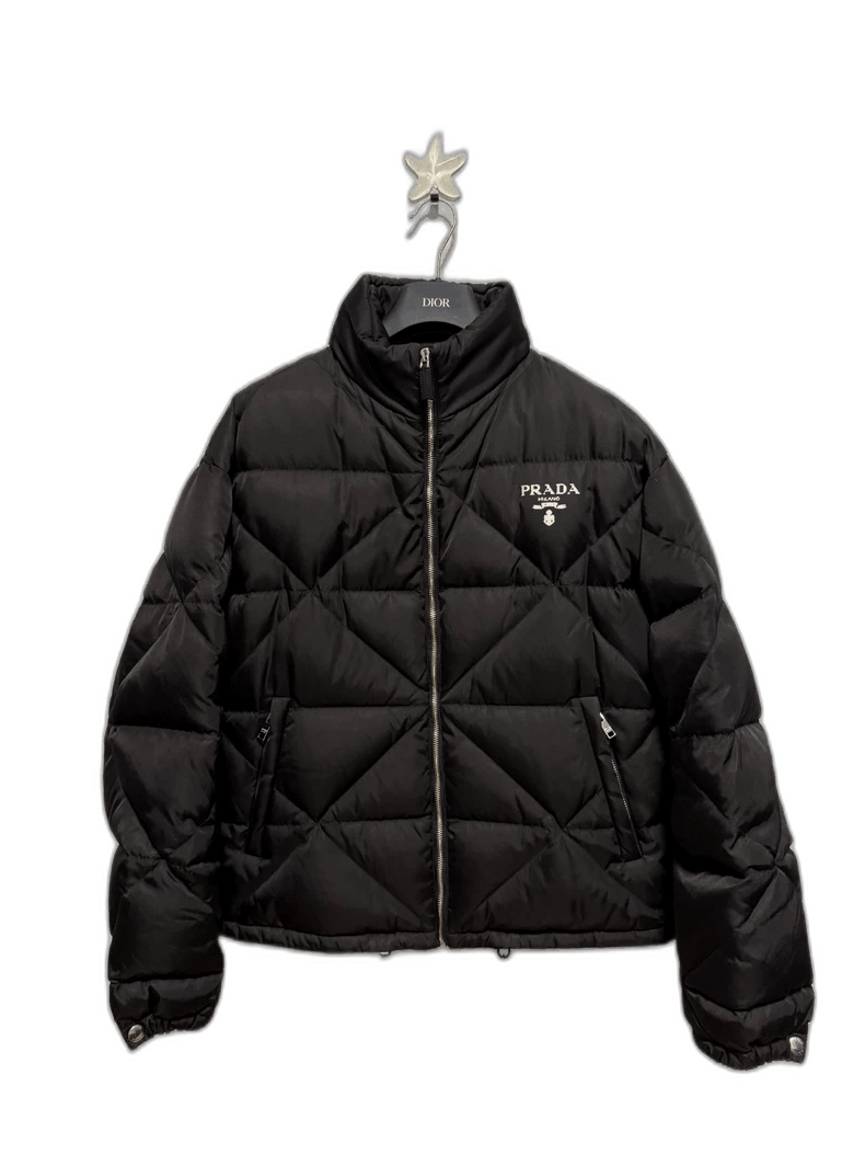 Prada Prada Black Nylon Puffer Jacket Size M Size US M / EU 48-50 / 2 - 1 Thumbnail