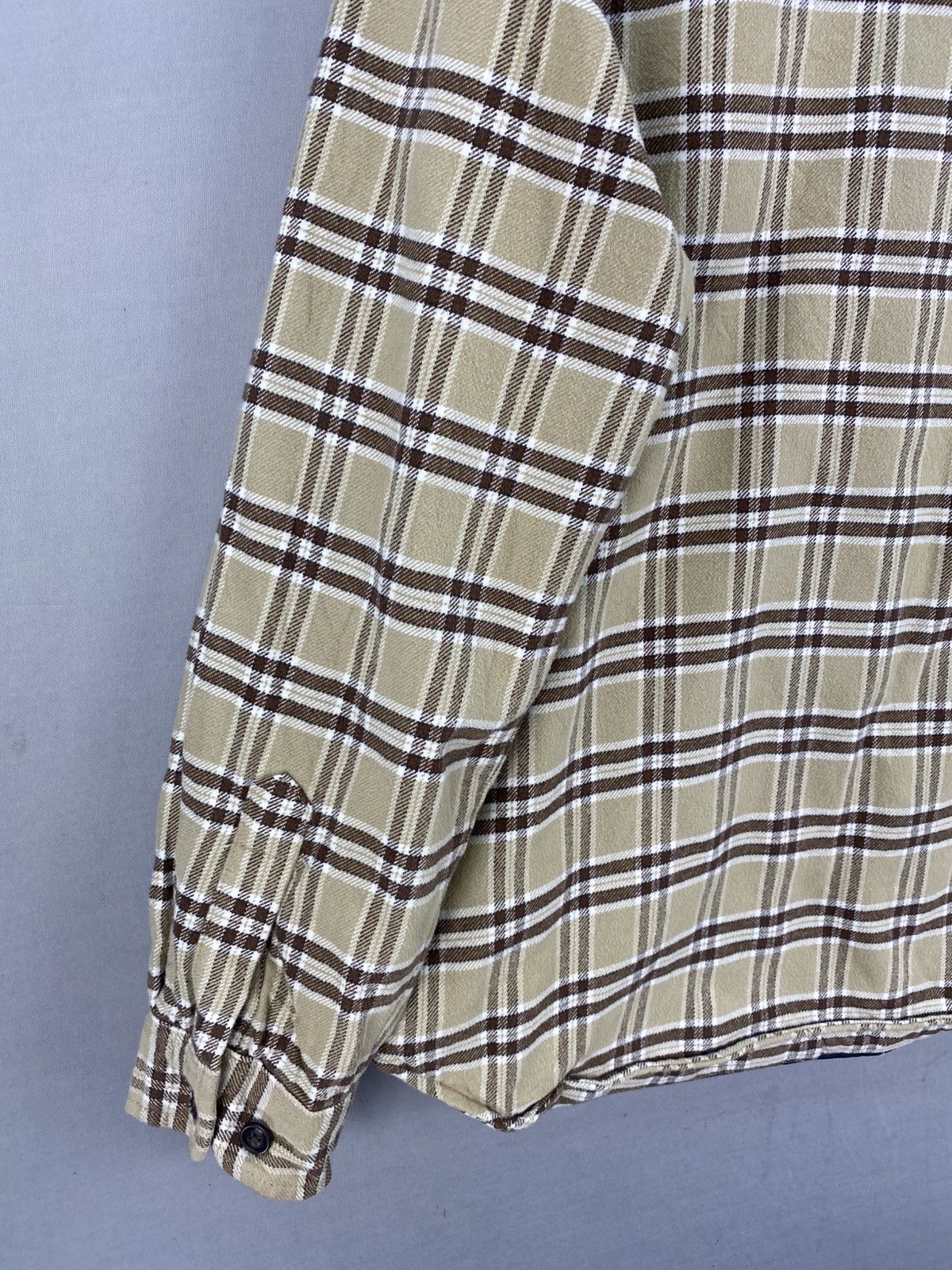 L.L. Bean L.L Bean Heavy Flannel Shirt Plaid Check Size US L / EU 52-54 / 3 - 6 Thumbnail