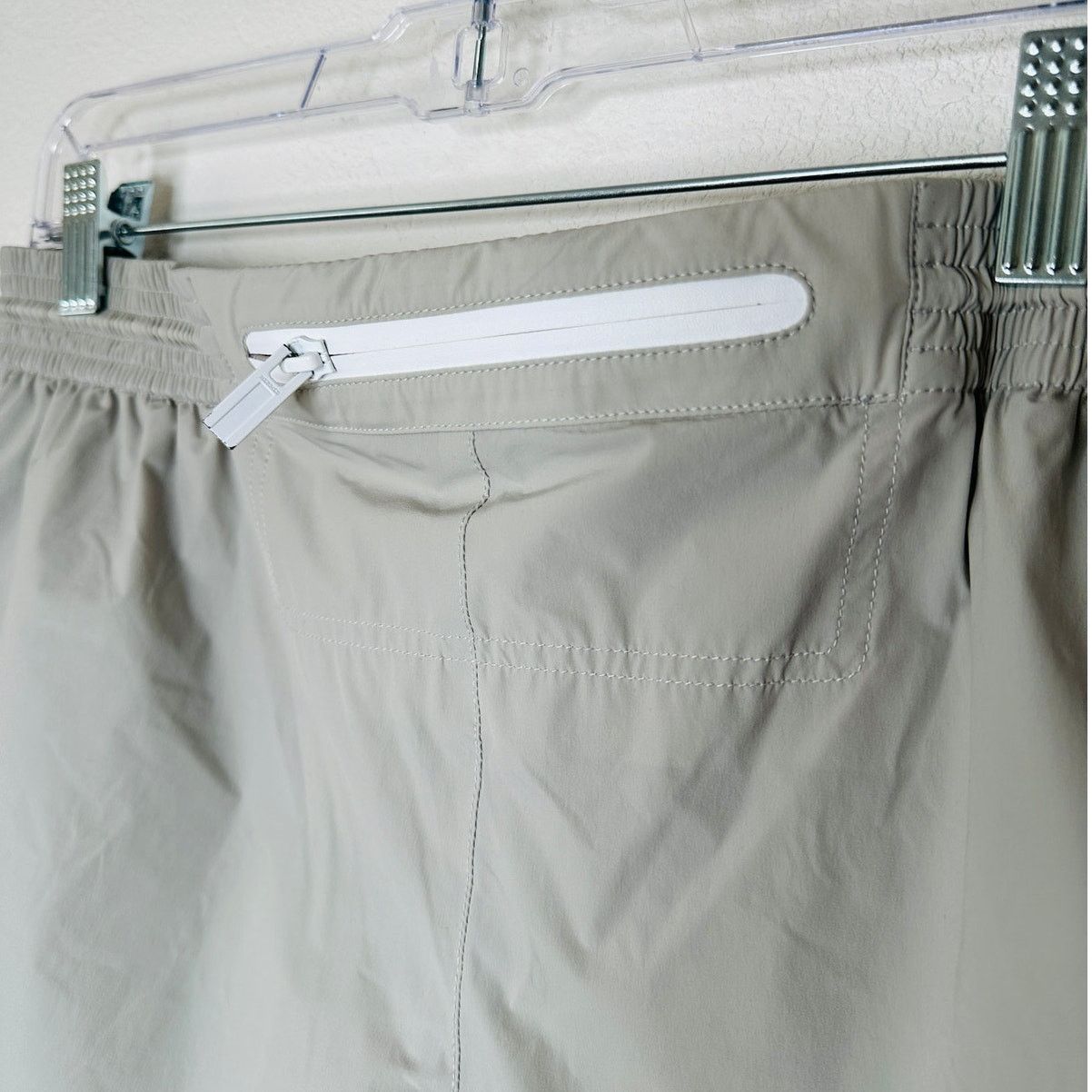 Hermes Hermes Mens Gray Drawstring Waist Zip Pocket Swim Trunks Size US 36 / EU 52 - 6 Thumbnail
