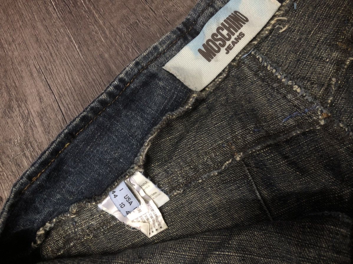 Moschino × Vintage MOSCHINO JEANS DONNA RARE DESIGN Size 28" / US 6 / IT 42 - 17 Thumbnail