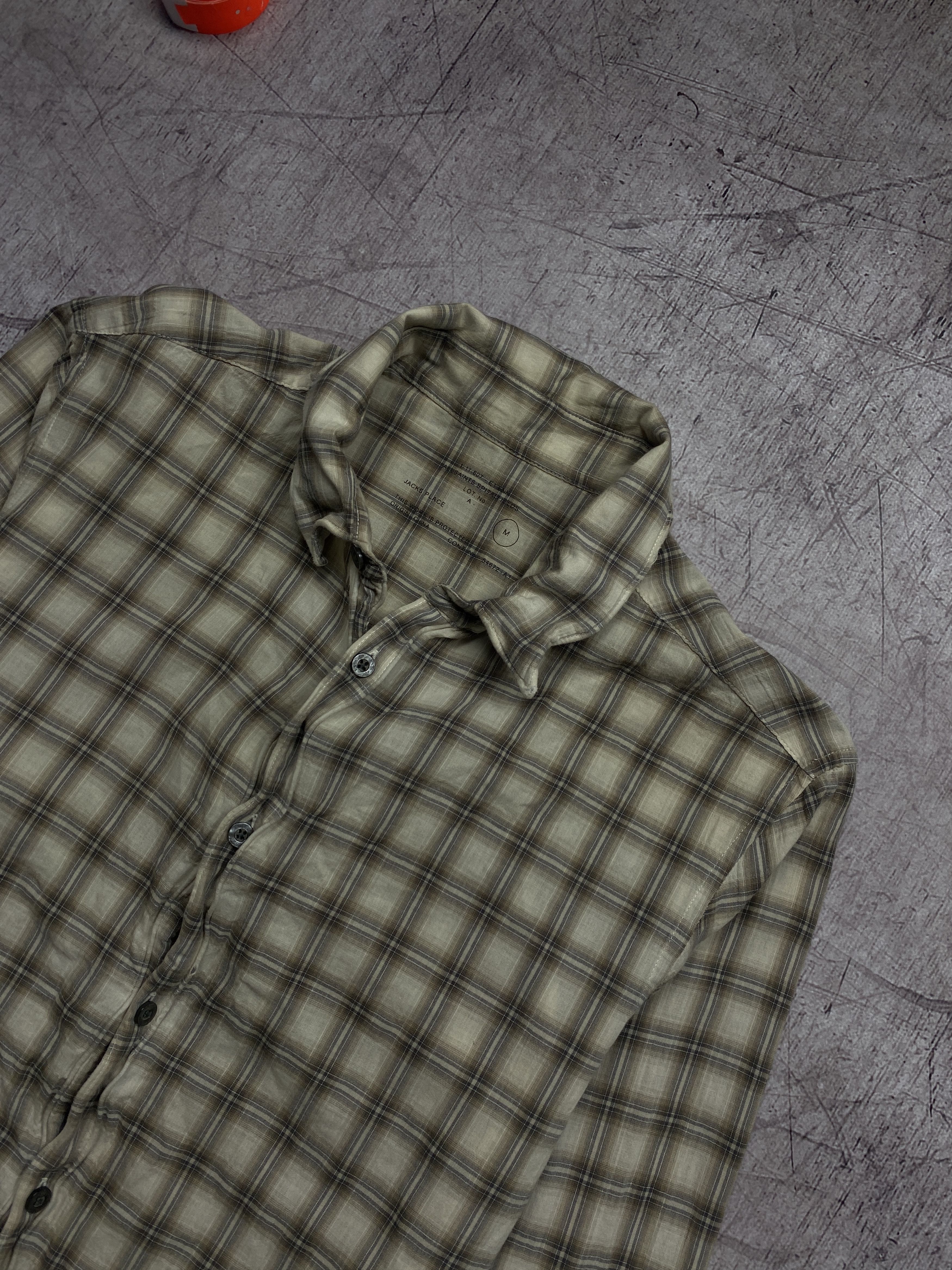 Allsaints Allsaints Potsdam vintage plaid long sleeve shirt Size US M / EU 48-50 / 2 - 2 Thumbnail