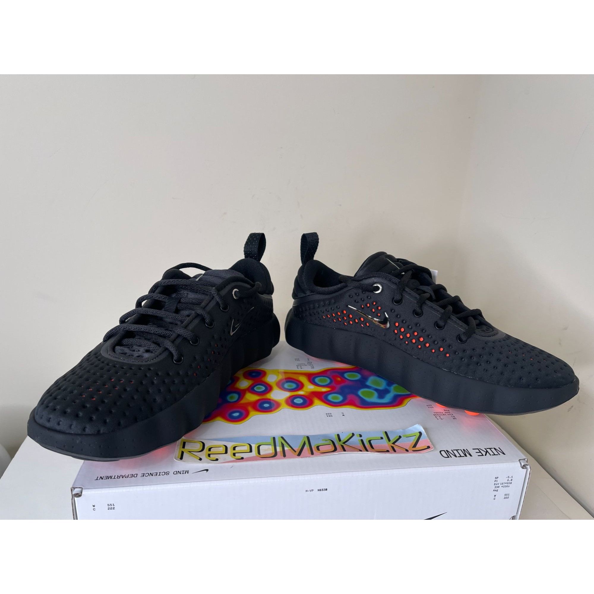 Nike Nike Mind 002 Black Chrome Crimson Womens 8us Size US 8 / IT 38 - 4 Thumbnail