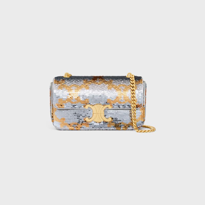 Celine o1w1db10326 197993EZ3 Size:OS / Shoulder Bag in Silver/Gold Size ONE SIZE - 1 Thumbnail