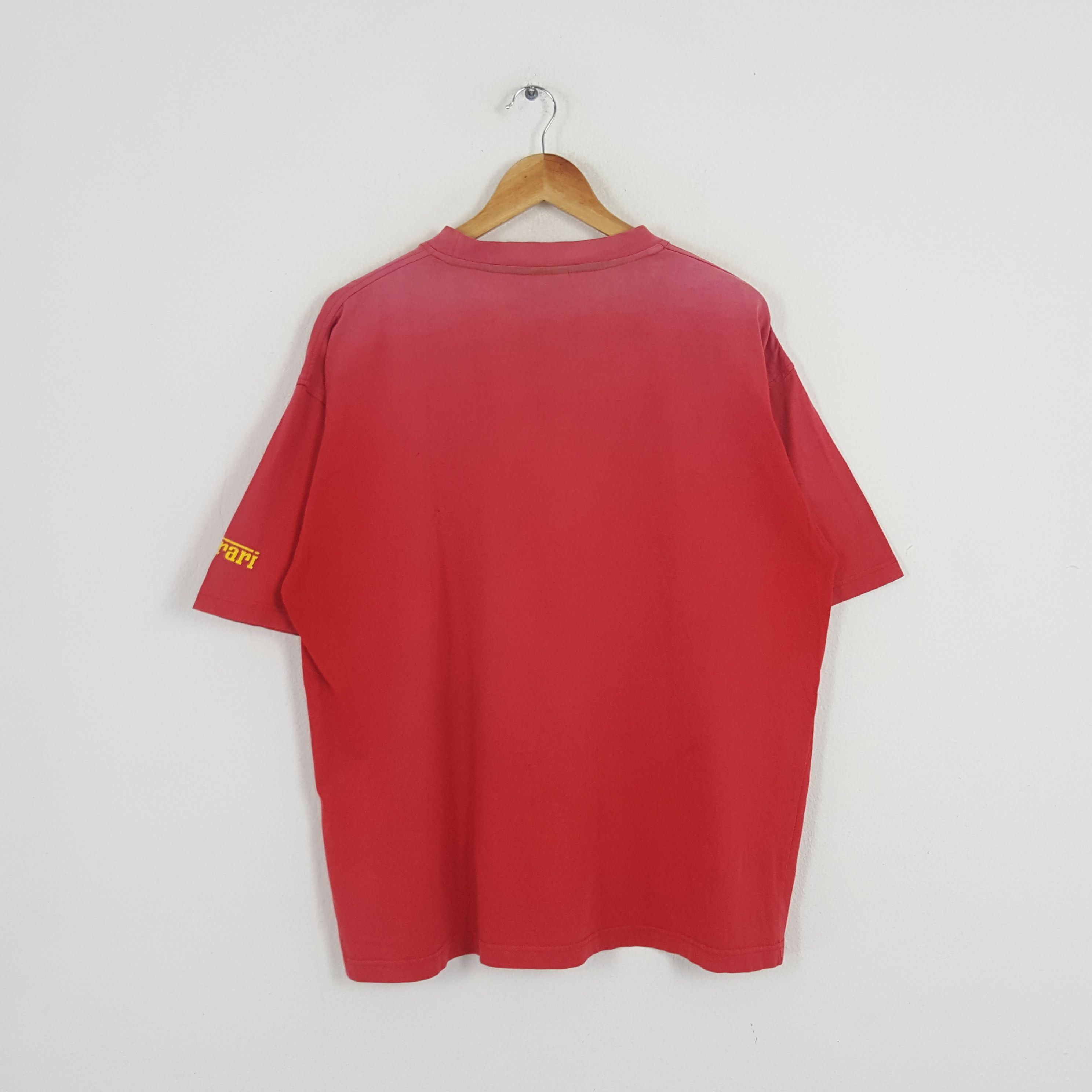 Ferrari × Vintage Vintage Ferrari Formula One Racing Team Tshirt Size US L / EU 52-54 / 3 - 3 Thumbnail