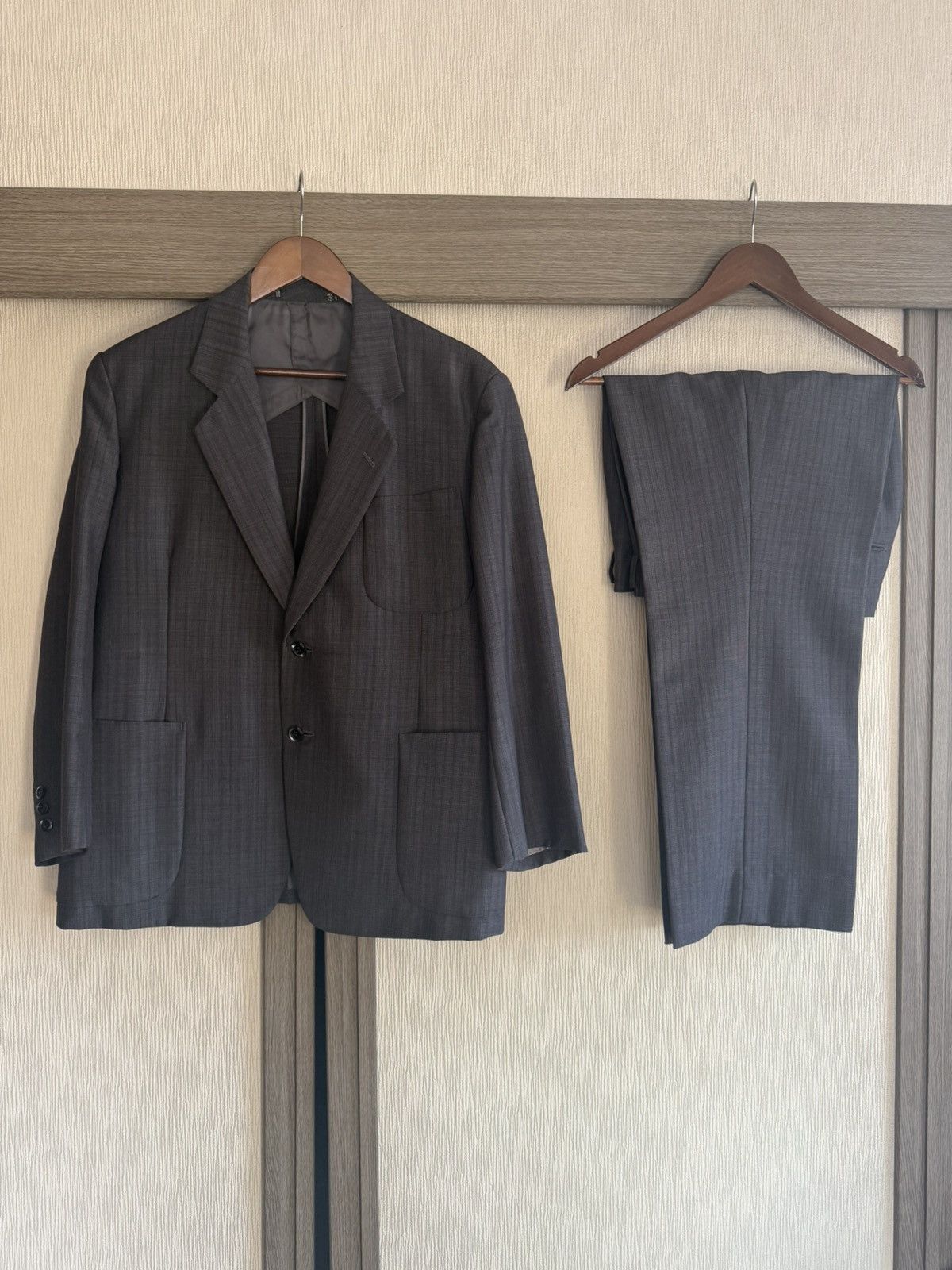 Other Spring&Summer Vintage Kobe Tailor Kid Mohair Wool Suit Size 42R - 20 Thumbnail