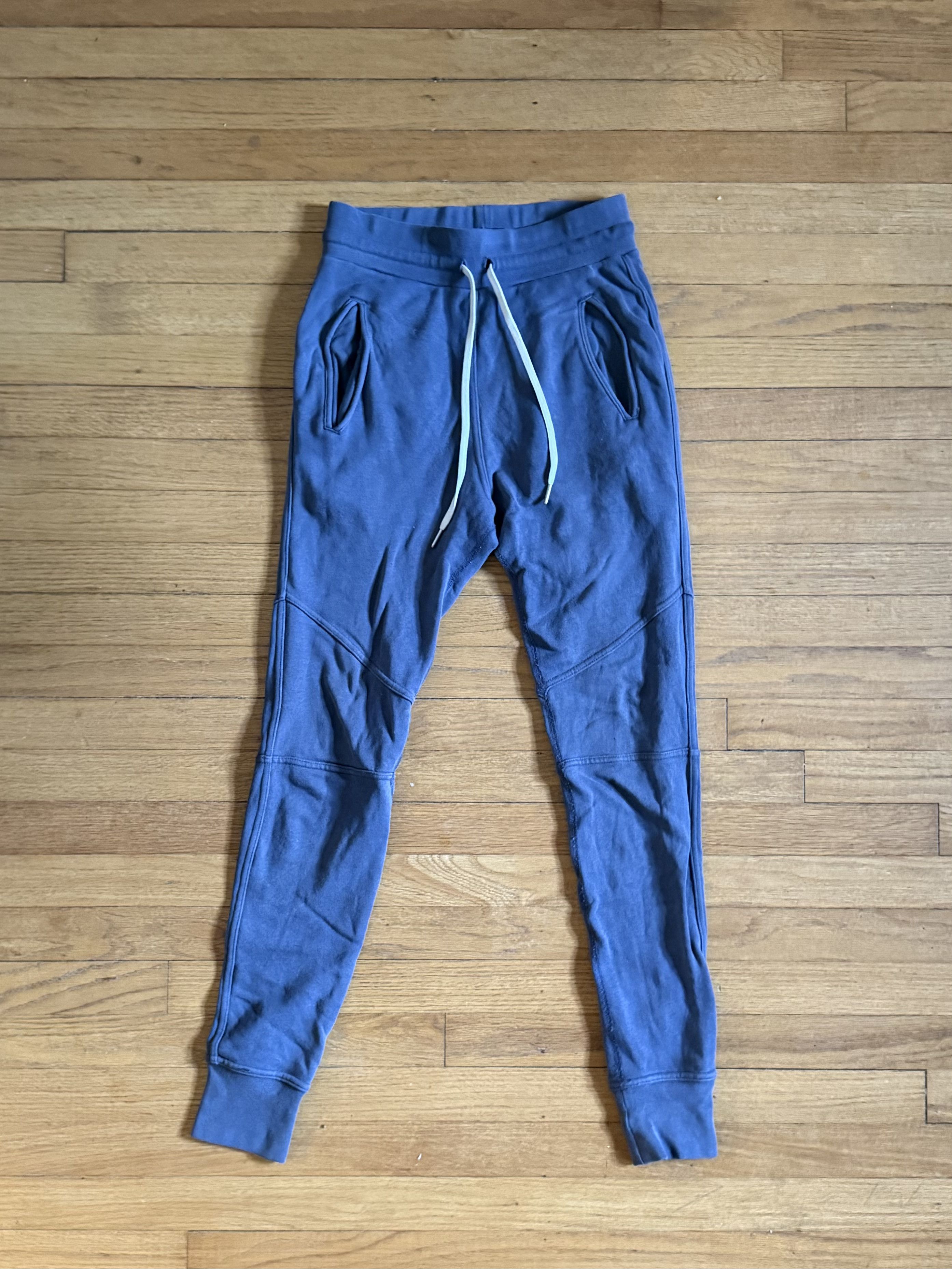 John Elliott Escobar Sweatpants 100% Cotton Lapis Size US 30 / EU 46 - 1 Thumbnail