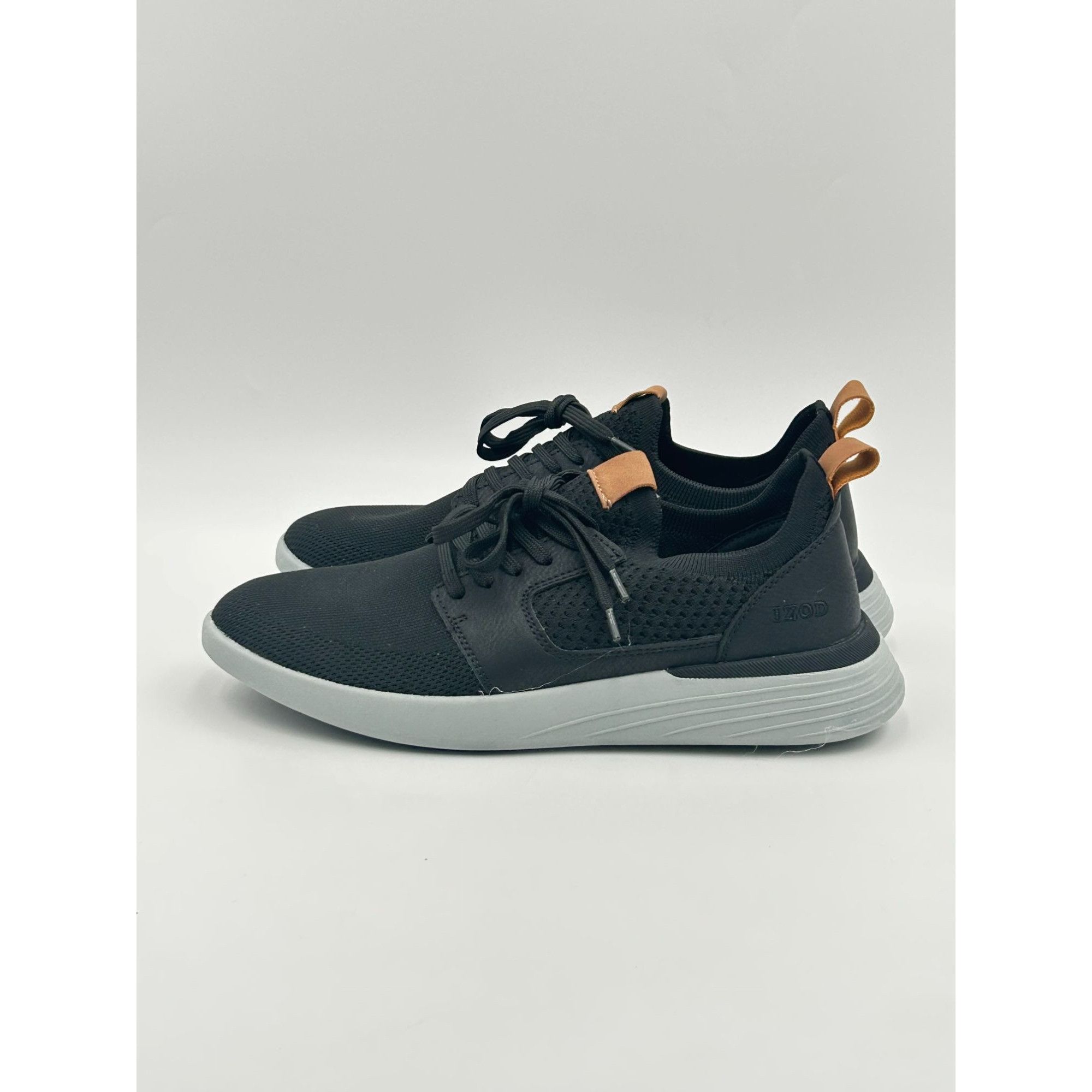Other IZOD Bannister Sneakers Men’s Size 8 Black Knit Lightweight Size US 8 / EU 41 - 4 Thumbnail