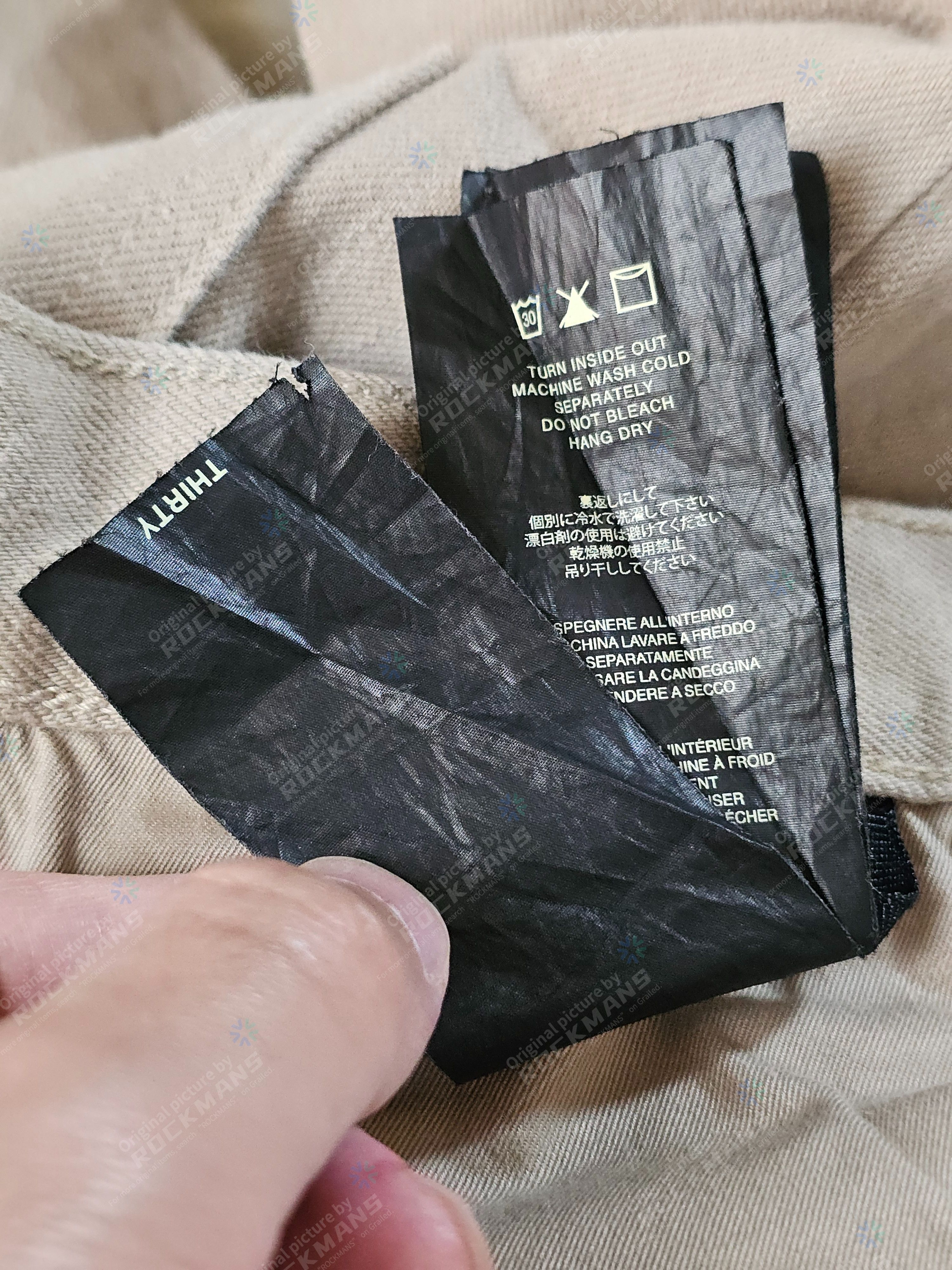 Fear of God Fear of God Straight 5-Pocket Jeans in Washed Dune Size 30 Size US 30 / EU 46 - 9 Thumbnail