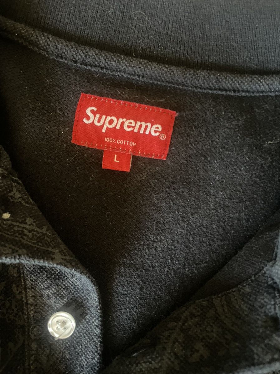 Supreme Supreme paisley polo shirt Size US L / EU 52-54 / 3 - 6 Thumbnail